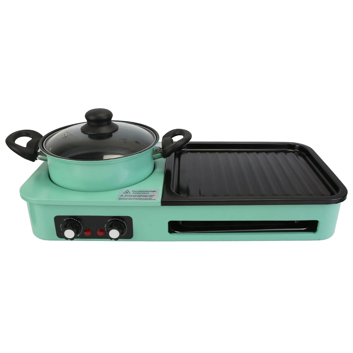 GBruno 3-in-1 Electric Hot Pot With Grill