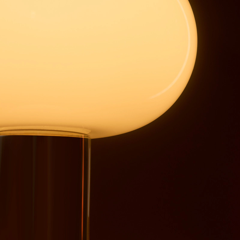 Brightech Callisto Glass LED Table Lamp