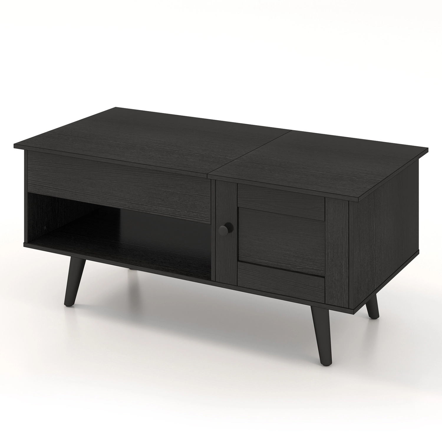 LJG Lift Top Coffee Table with Storage and Hidden Compartment