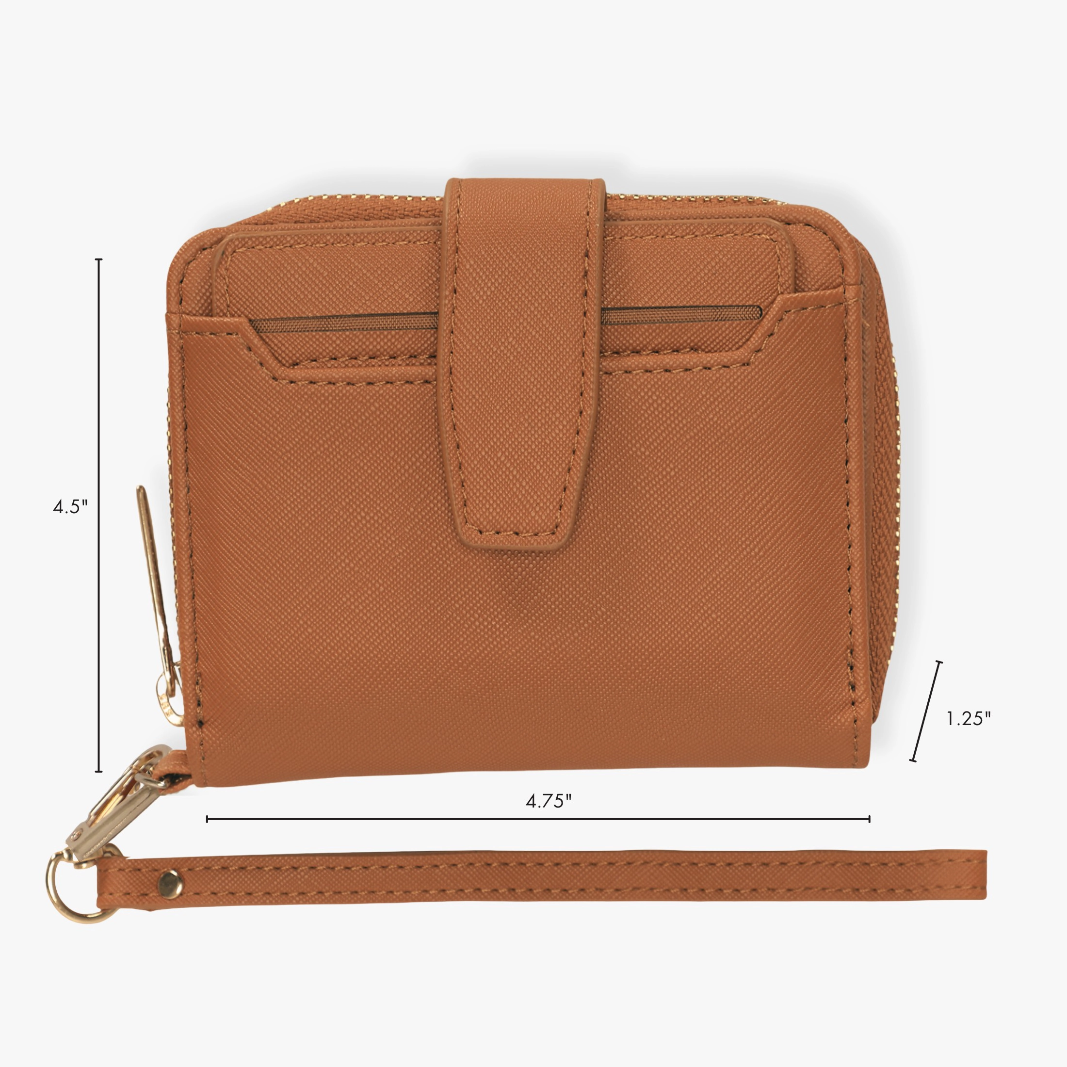 Hynes Eagle Women's Luxe Compact RFID Wallet