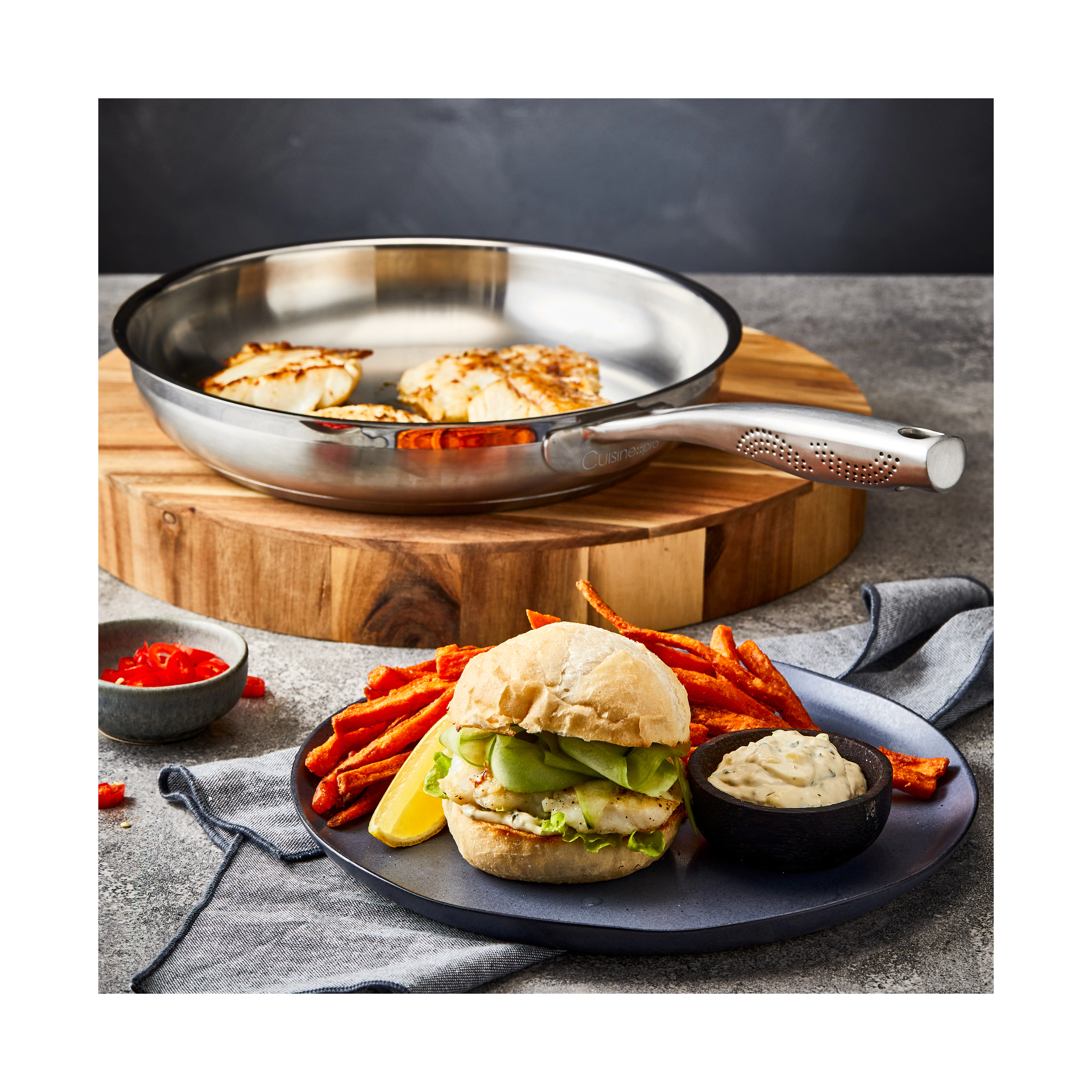 Cuisine::pro® iD3® SS 11" Frypan
