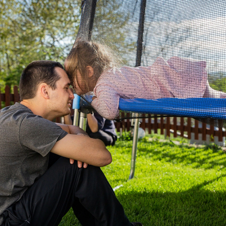 Hivvago Trampoline Safety Replacement Protection Enclosure Net