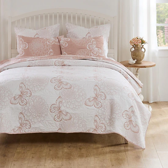 Greenland Home Fashions Mariposa Luxurious Modern Design Coverlet
