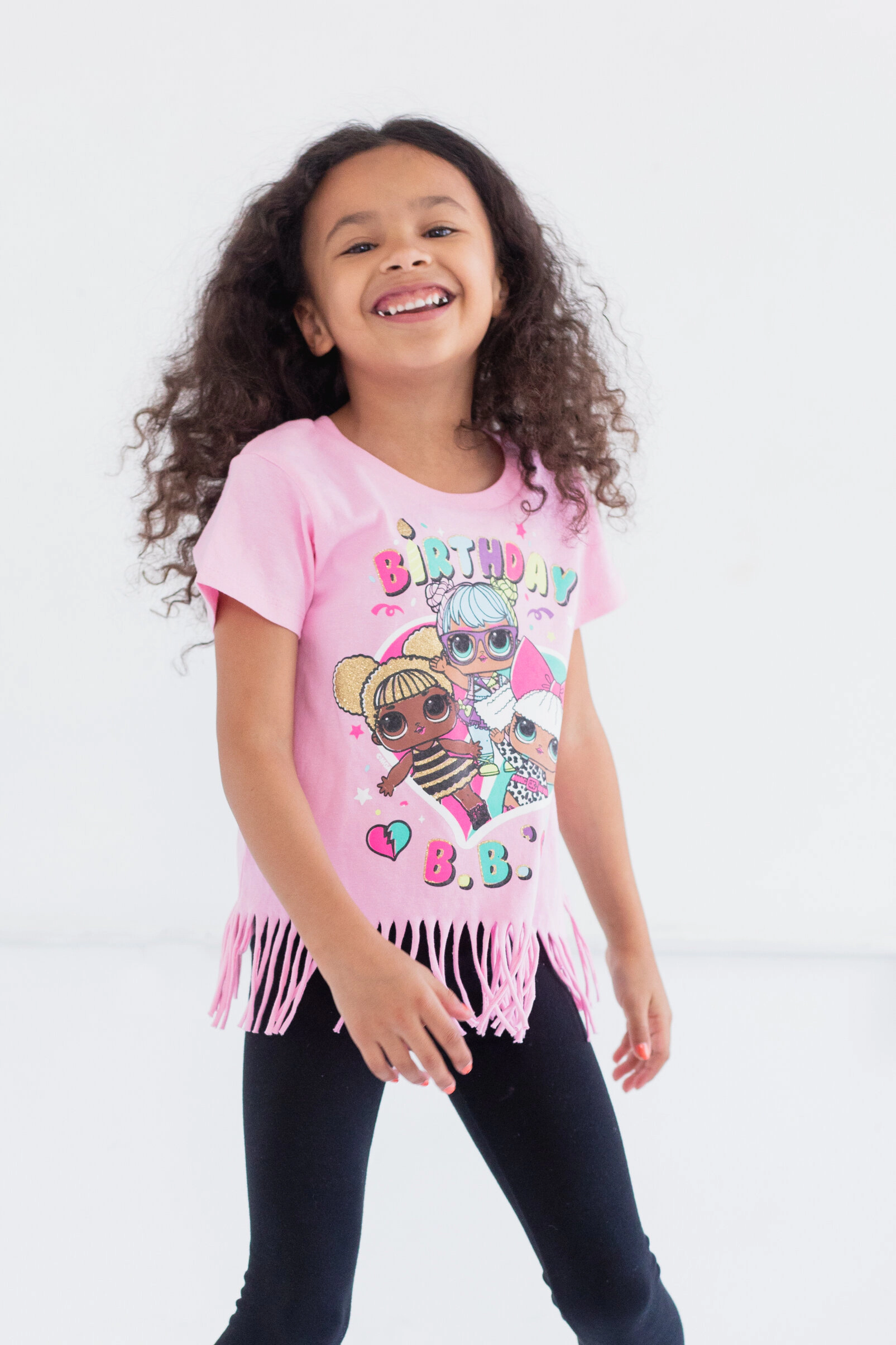 L.O.L. Surprise! Girls' Birthday Glitter T-Shirt