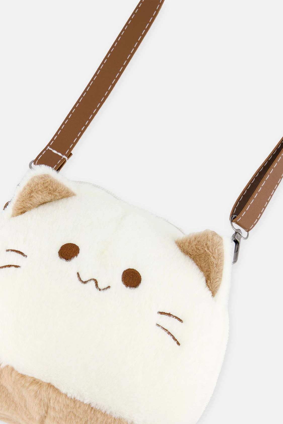 Deux par Deux Girls Cat Crossbody Bag