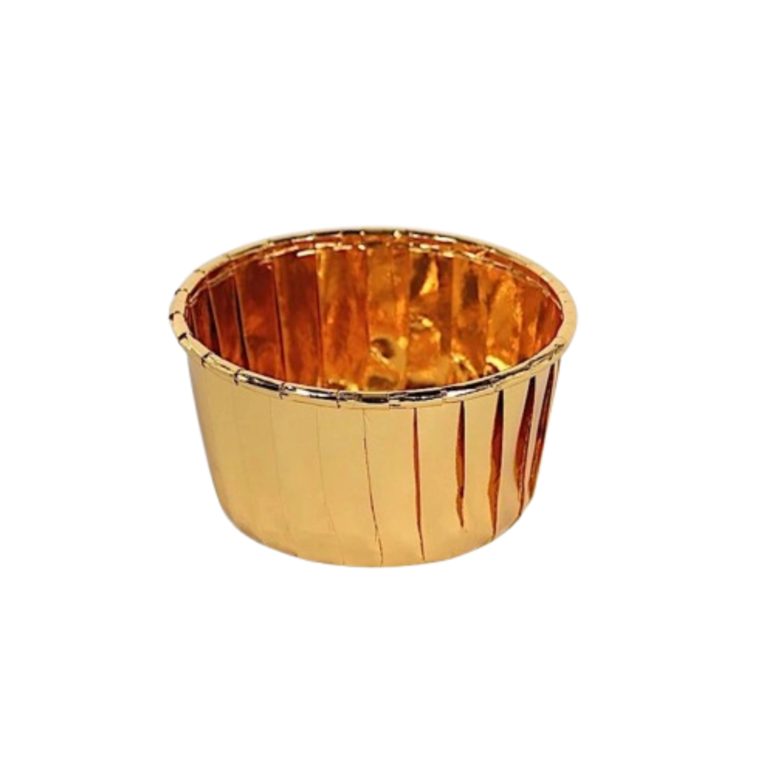 Home Collection Pack of 48 Metallic Foil Cupcake Liners