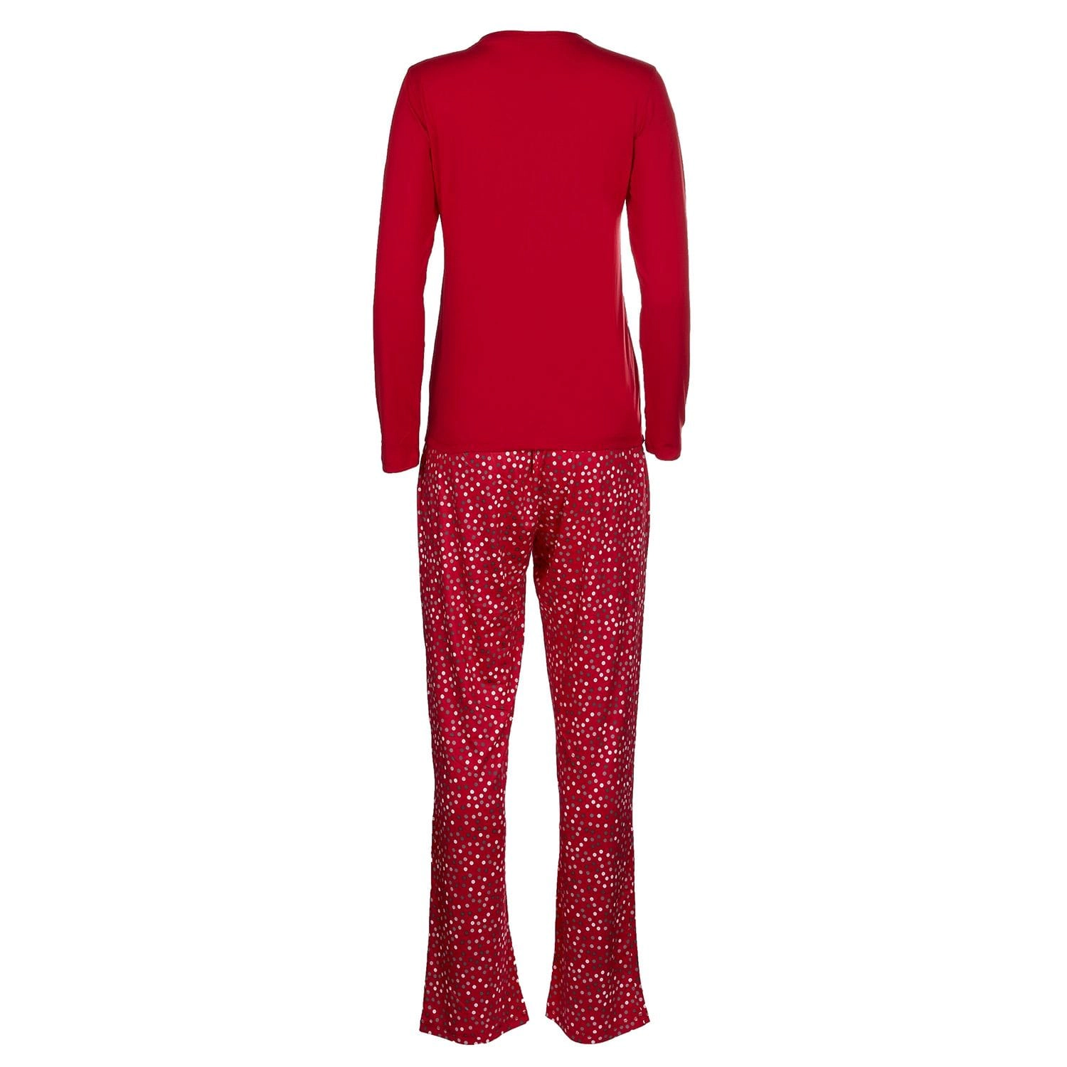 MeMoi Women's It's A Long Story Two-Piece Christmas Pajama Set