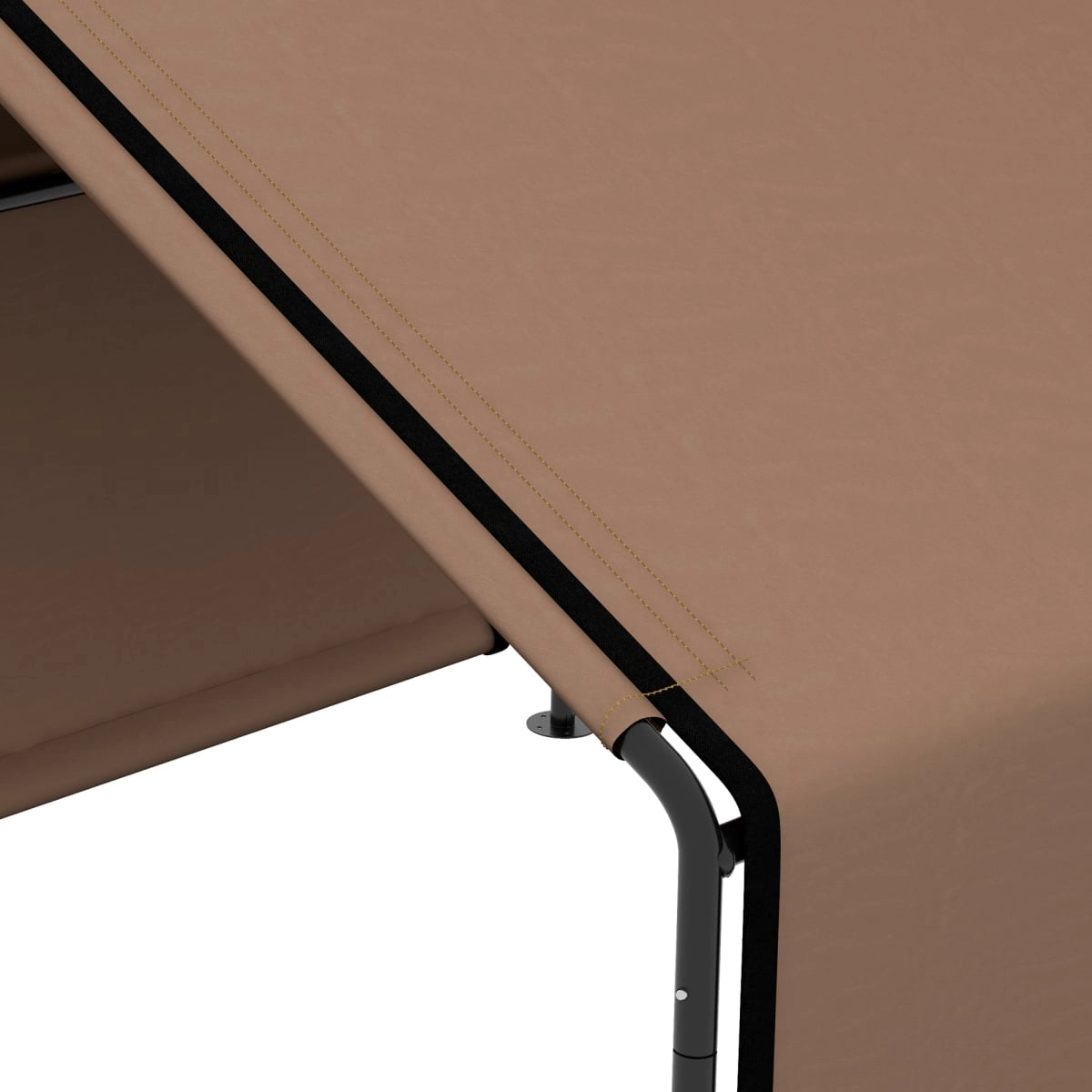 212 Main Paw Hut Portable Dog Tent Water Resistant for Outdoor Shade Protection - Brown