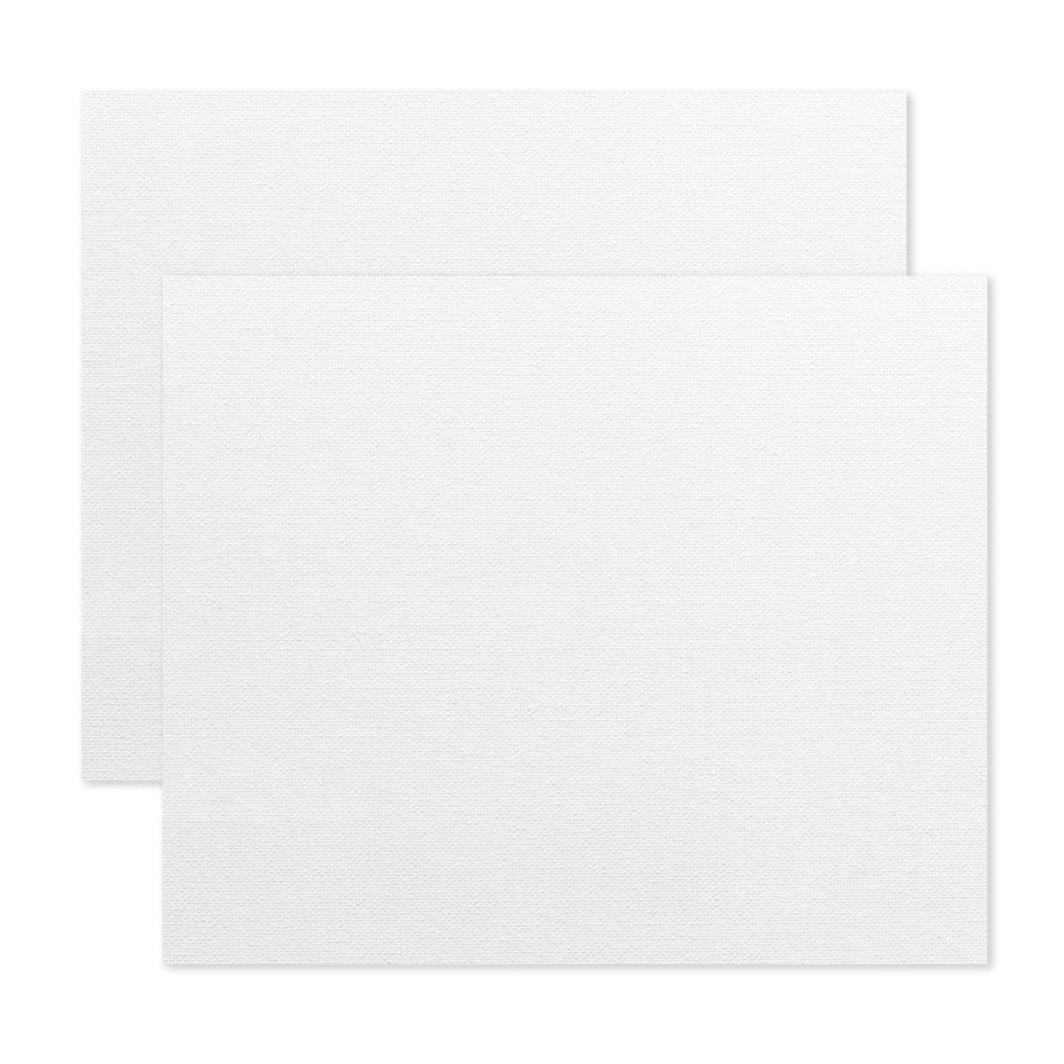 KINGART Stretched Canvas Set - 20" x 24" - 100% Cotton Primed (2 Pack)