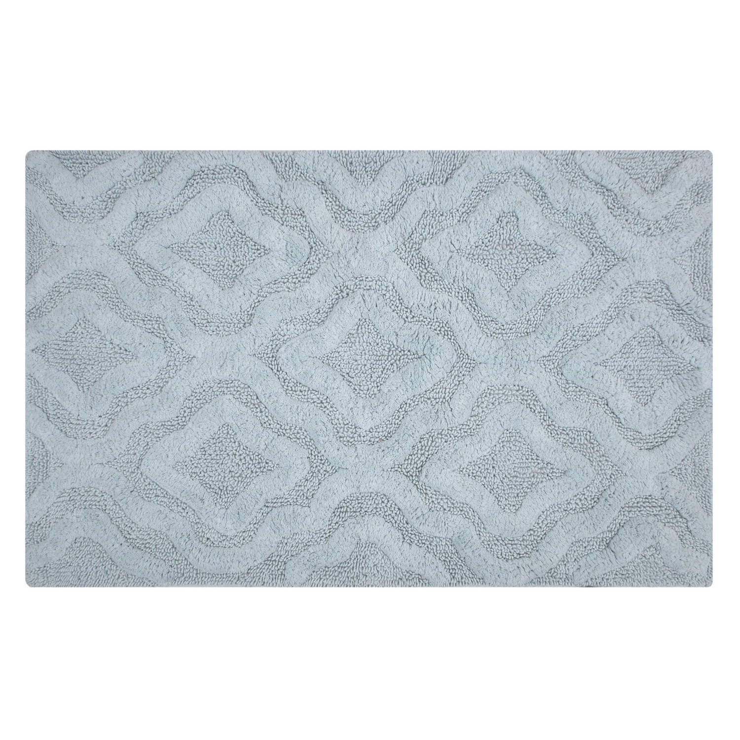 Link Bath Rug 220 GSF Soft Plush Cotton Non Skid Back By Knightsbridge