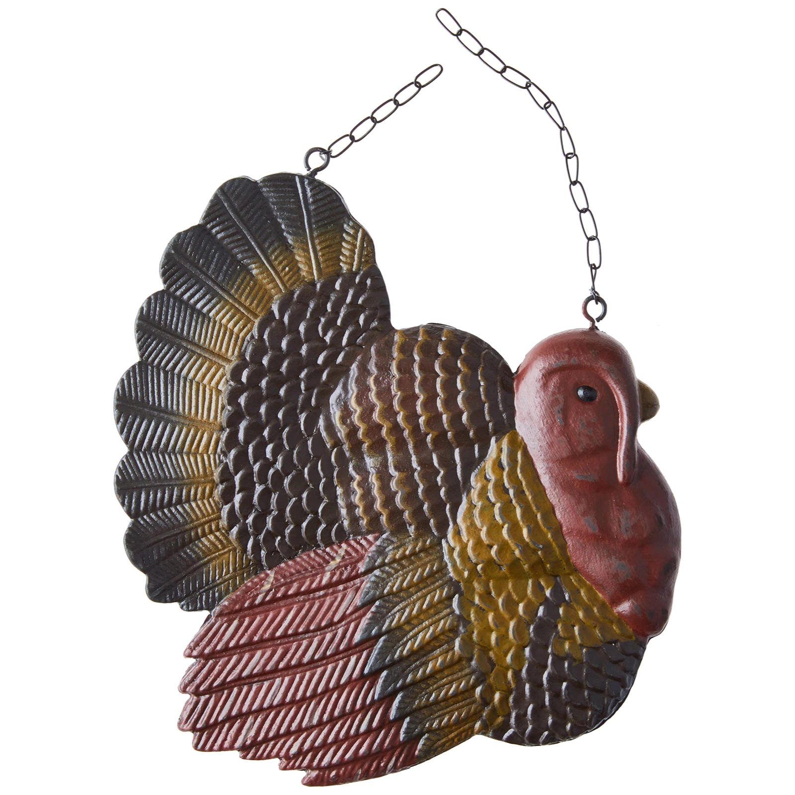 K&K Interiors Turkey Thanksgiving Arrow Replacement Hanging Sign 14 inch - Arrow Sold Separately