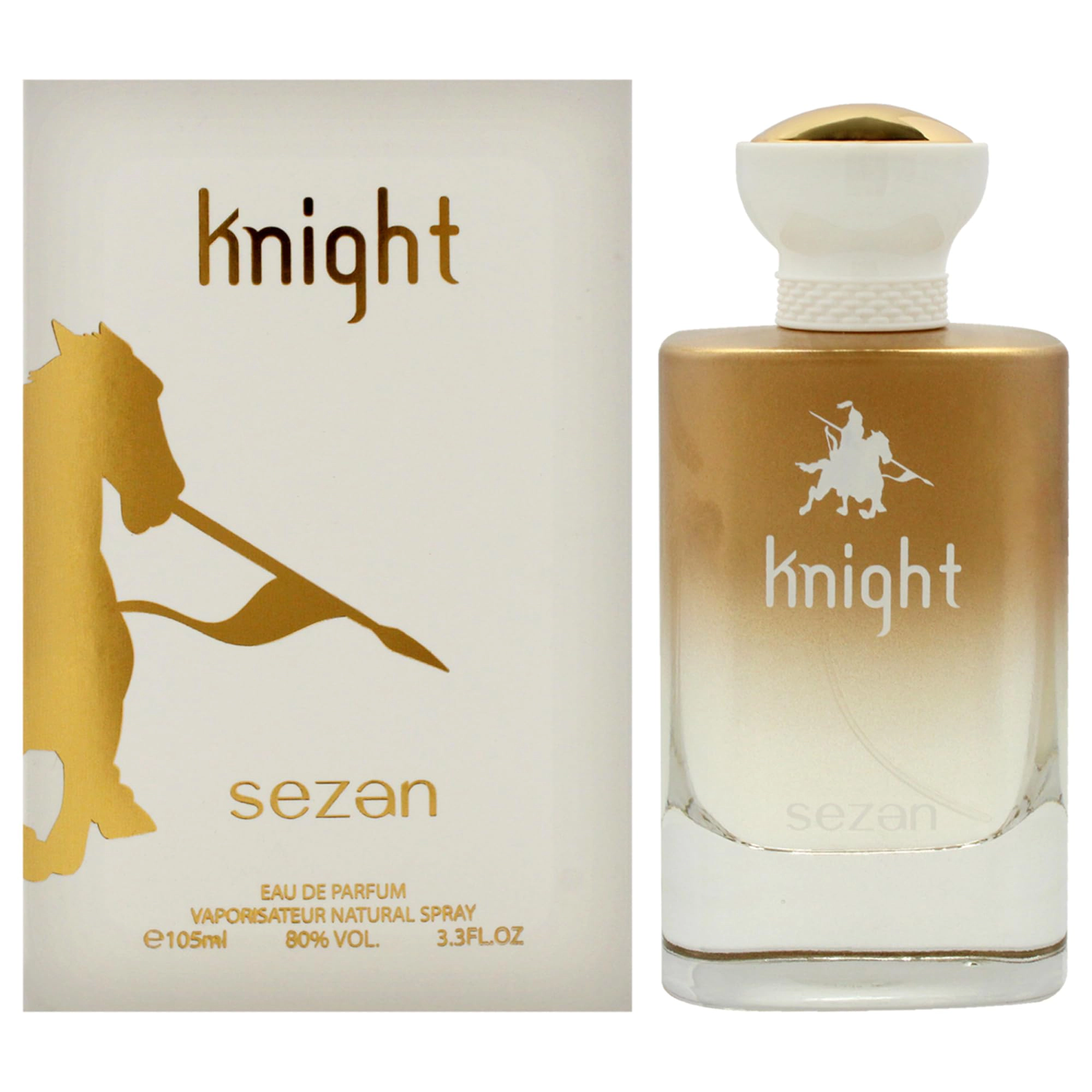 Sezan Knight Eau de Parfum for Women - Floral Vanilla Musk, 3.3 oz Spray