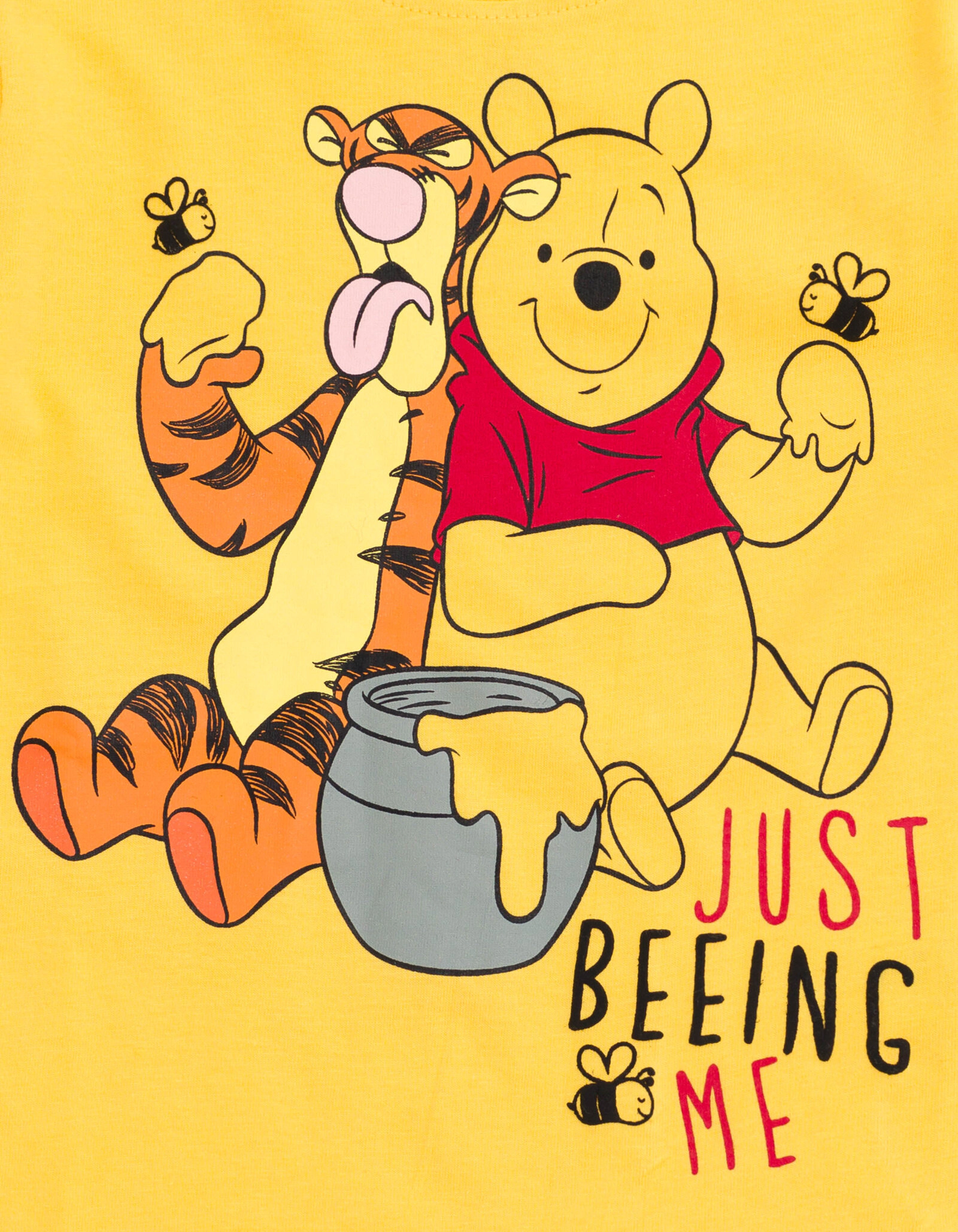 Disney Winnie the Pooh Boys' 2-Piece T-Shirt and Shorts Set