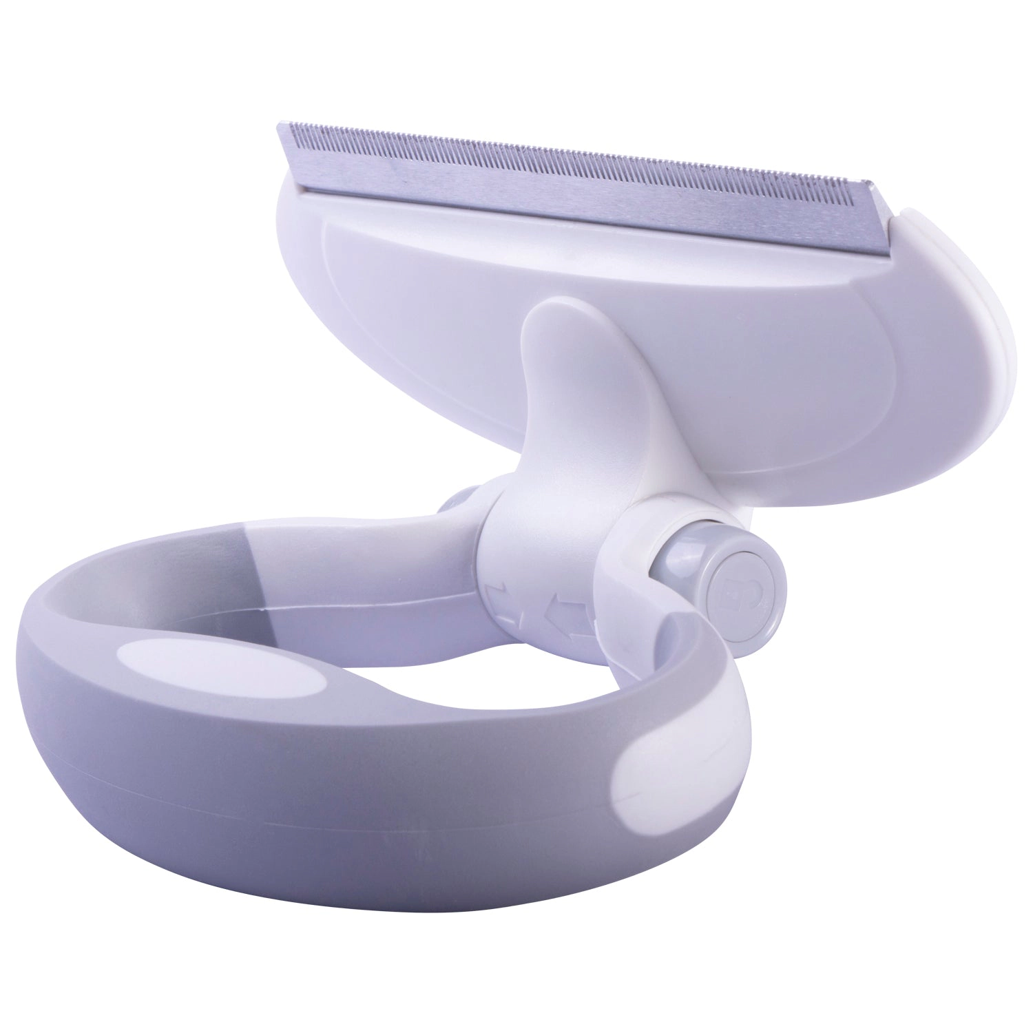 Pet Life ® 'Gyrater' Swivel Travel Grooming Deshedding Pet Comb