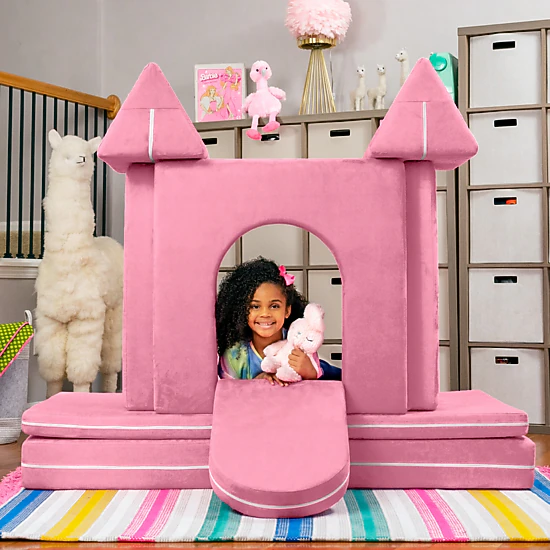 Zipline Playscape Castle Gate - Playtime Furniture for Imaginative Kids
