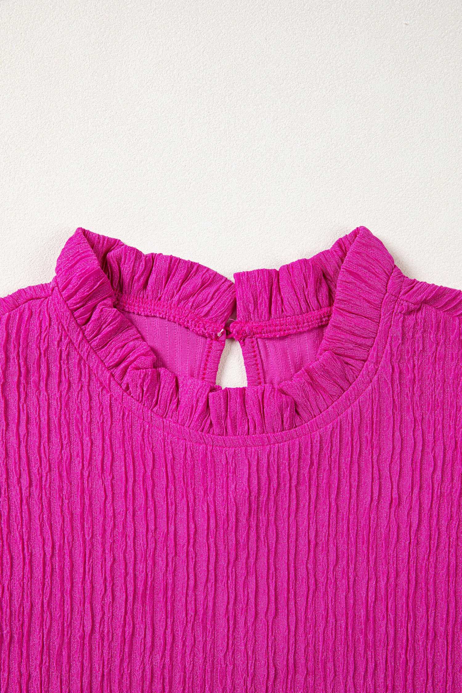 Threaded Pear Londyn Trim Short Sleeve Blouse