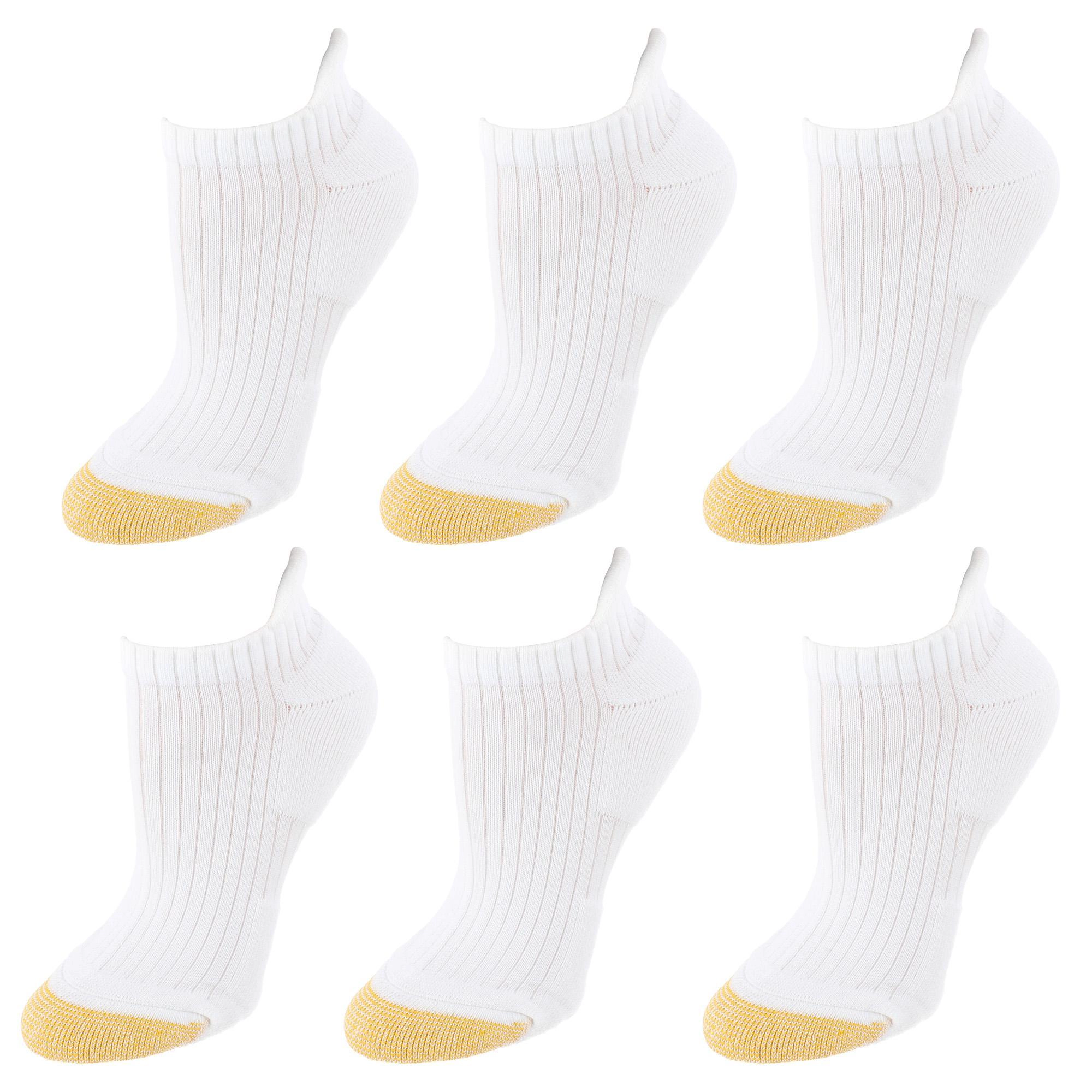 Gold Toe Women's NoShow Comfort Seams Socks (6 Pairs)