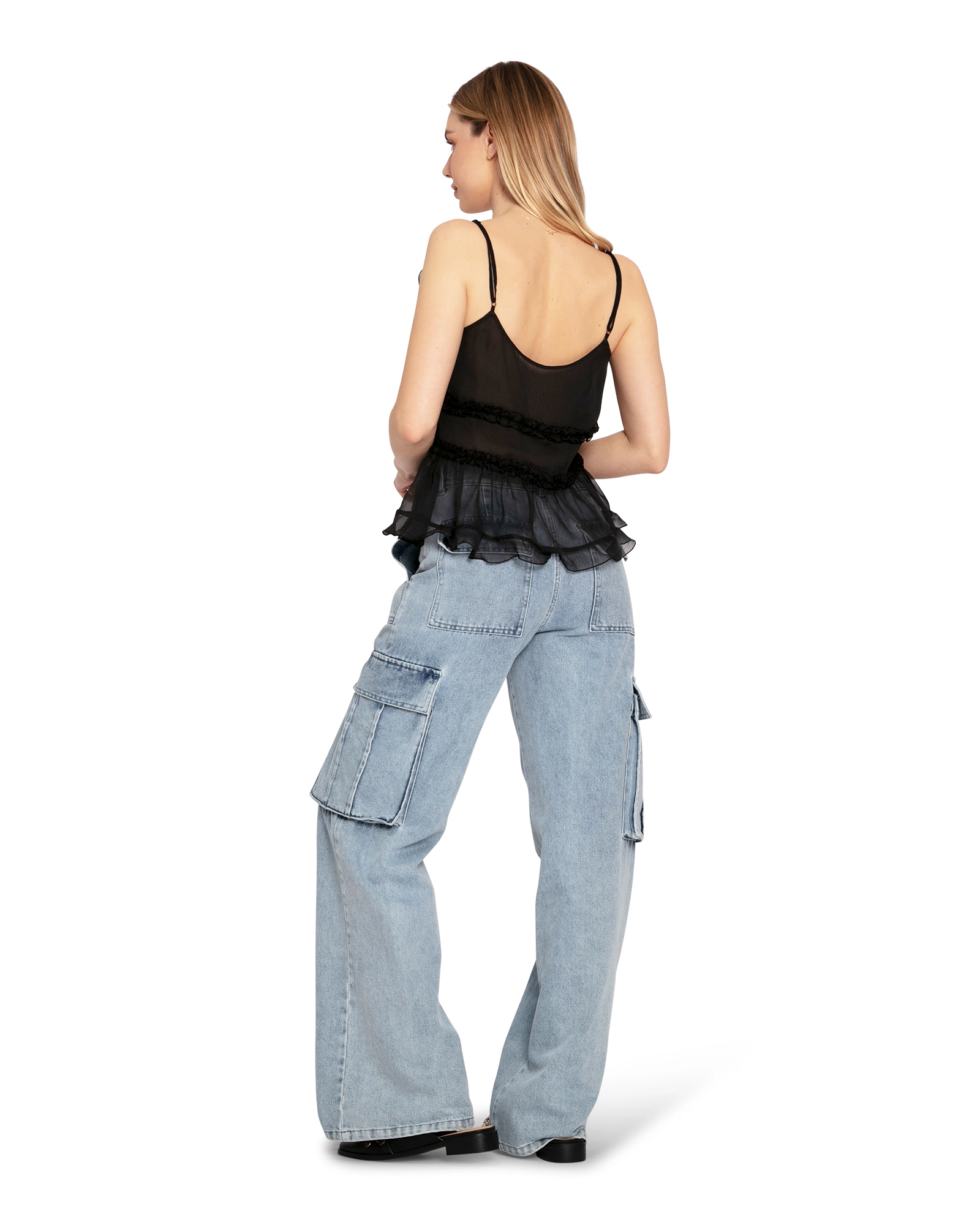 Belle & Bloom Womens Southern Nights Cargo Jean