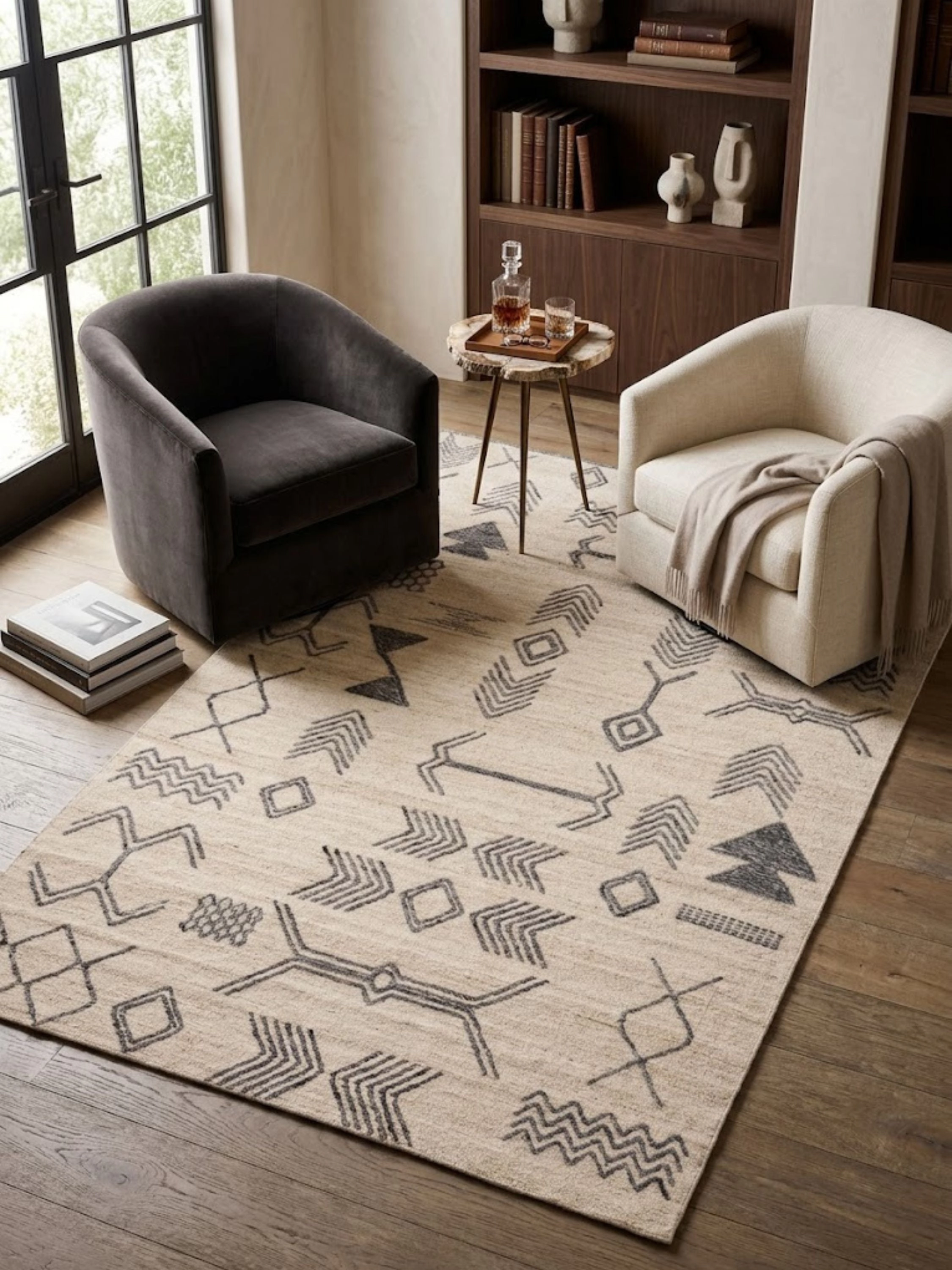 GAURI KOHLI Lunar Area Rug 5'x8'