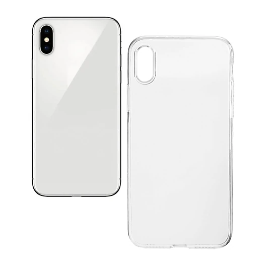 Qixxronics Transparent Case for iPhone XS Max Shockproof Phone Case Protective Cellphone Cover for iPhone XS Max
