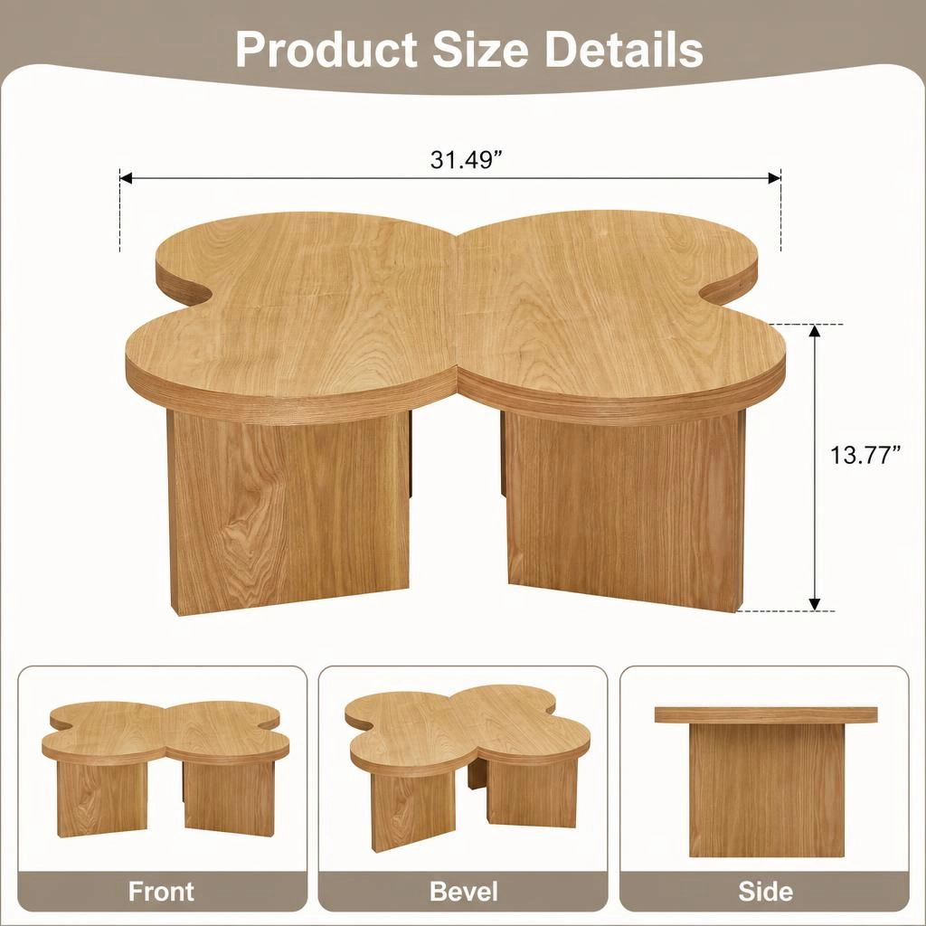 GOODSILO Multi Functional Coffee Table Stable Durable Flat Surface