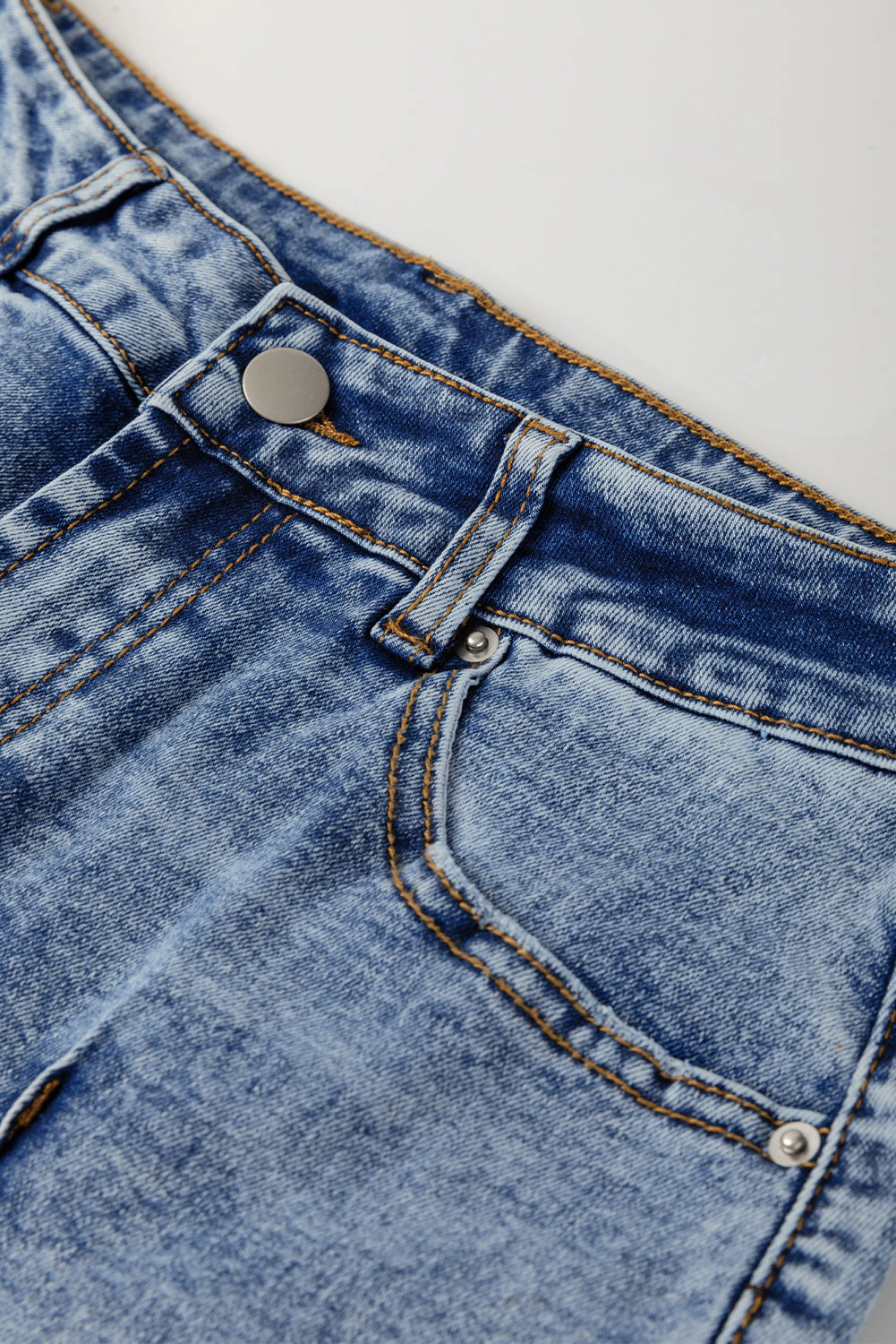 Threaded Pear Women's Aria Straight High Waist Jeans