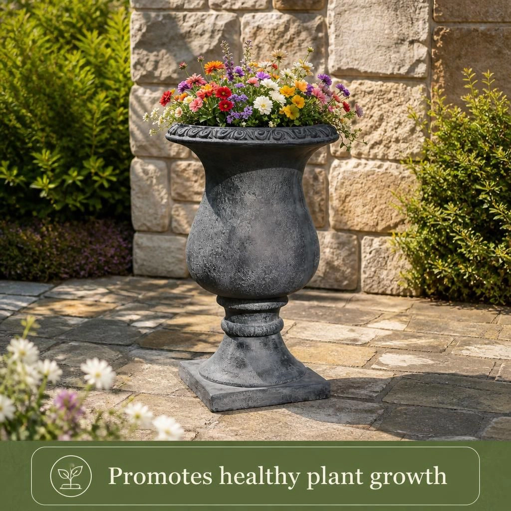 WOW PIONEER Large Tall Decorative Outdoor Planter