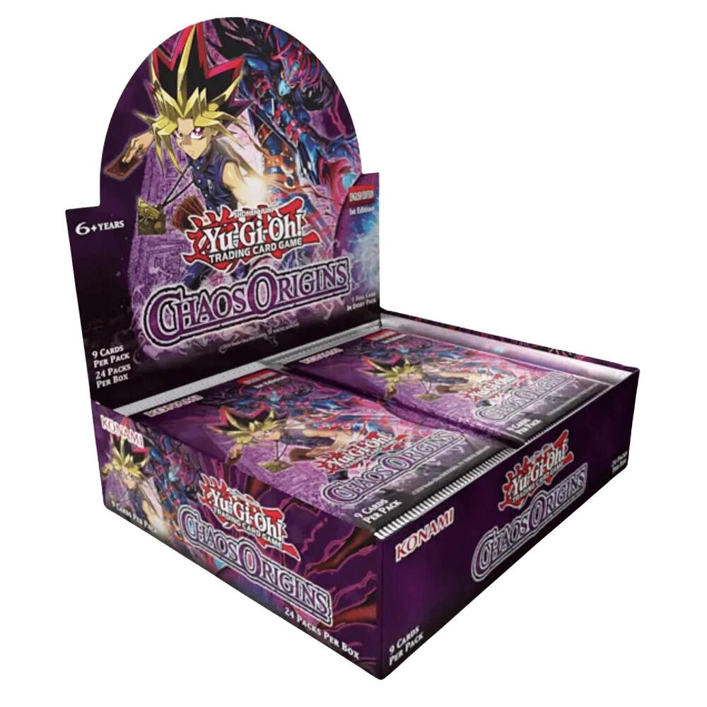 Konami Yu-Gi-Oh! TCG Chaos Origins 1st Edition Booster Box - 24 Packs