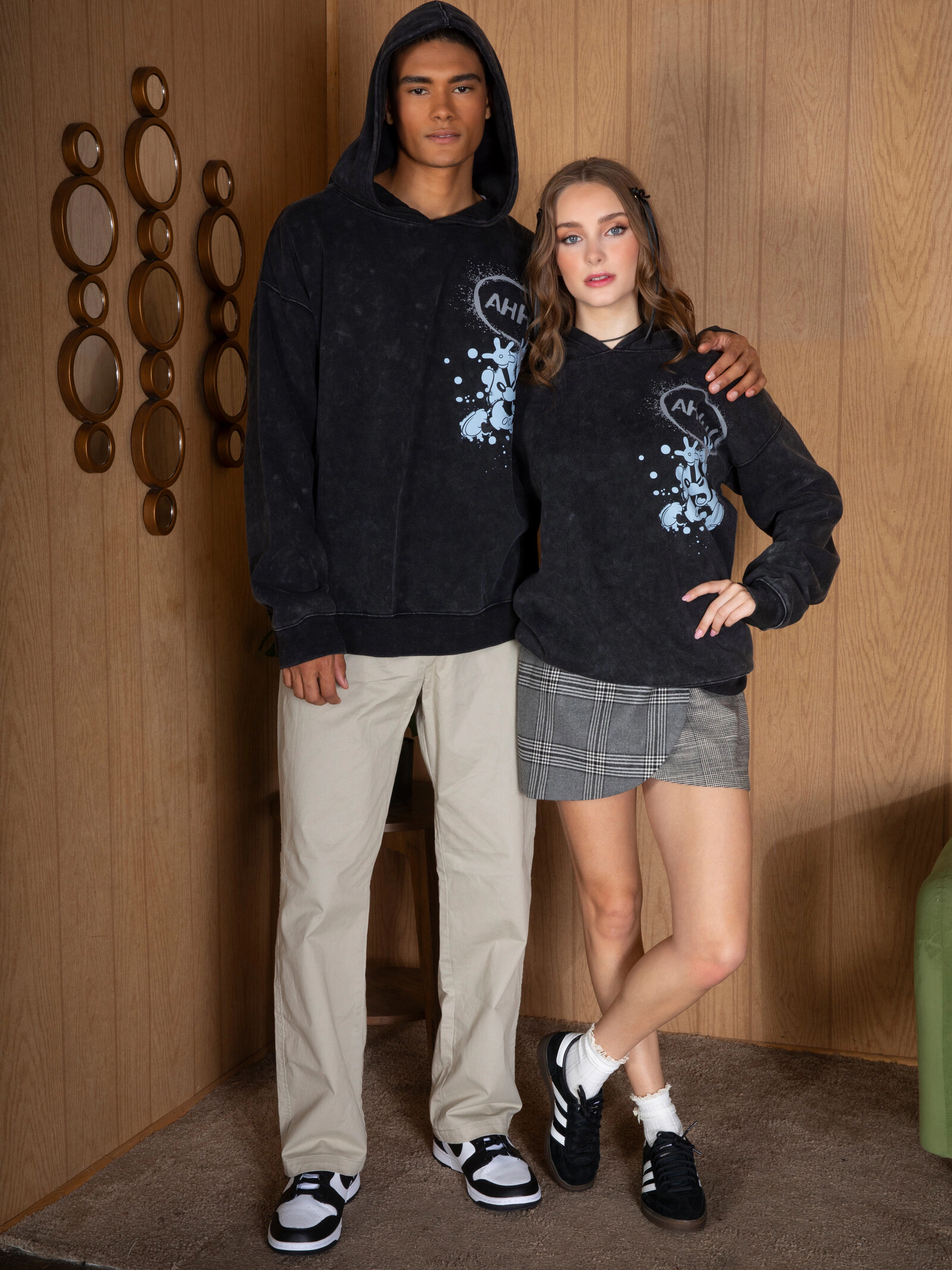 Disney Mickey Mouse Men's Fleece Pullover Hoodie
