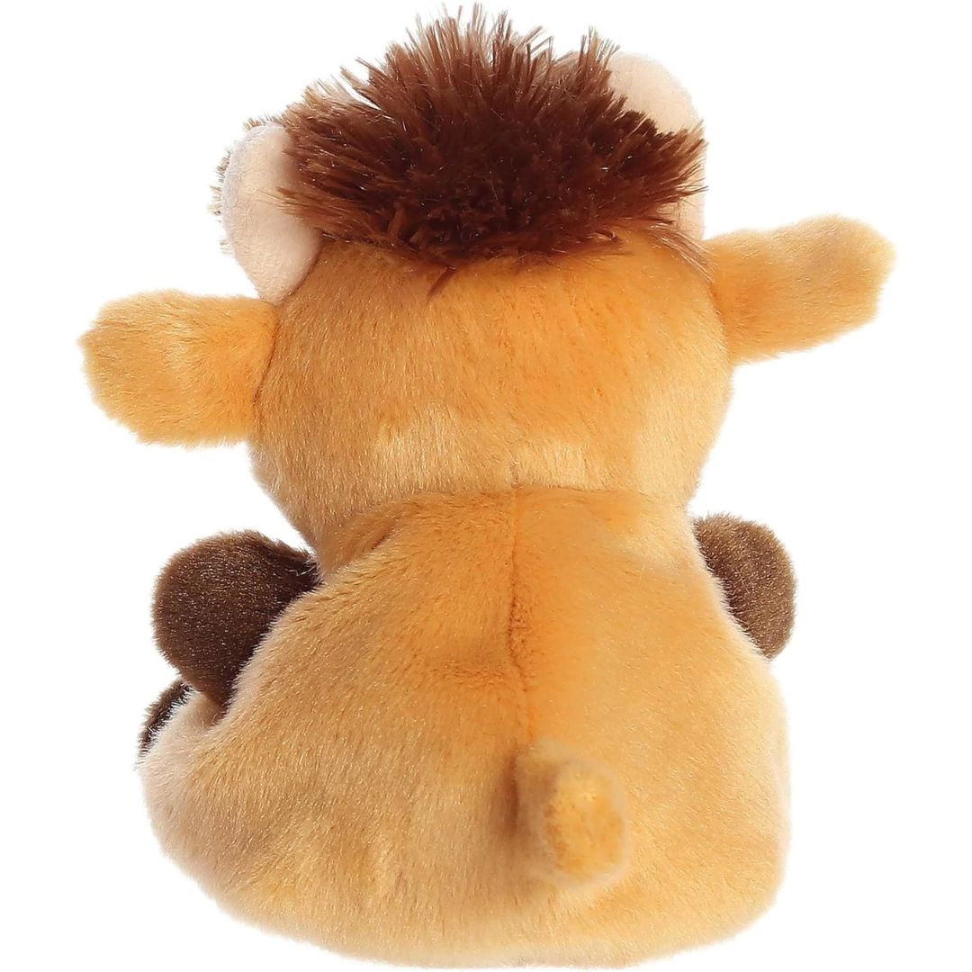 Aurora Palm Pals Hubert Highland Cow 5-Inch Stuffed Animal Plush