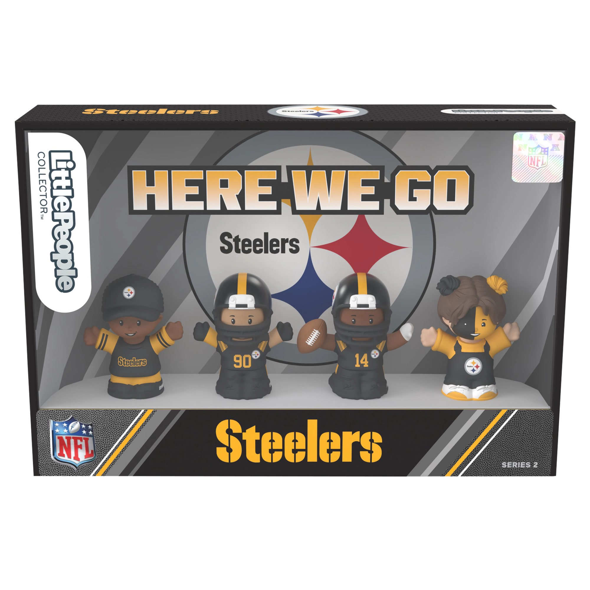 Fisher-Price Little People Pittsburgh Steelers Fanatics Collector - NFL Series 2