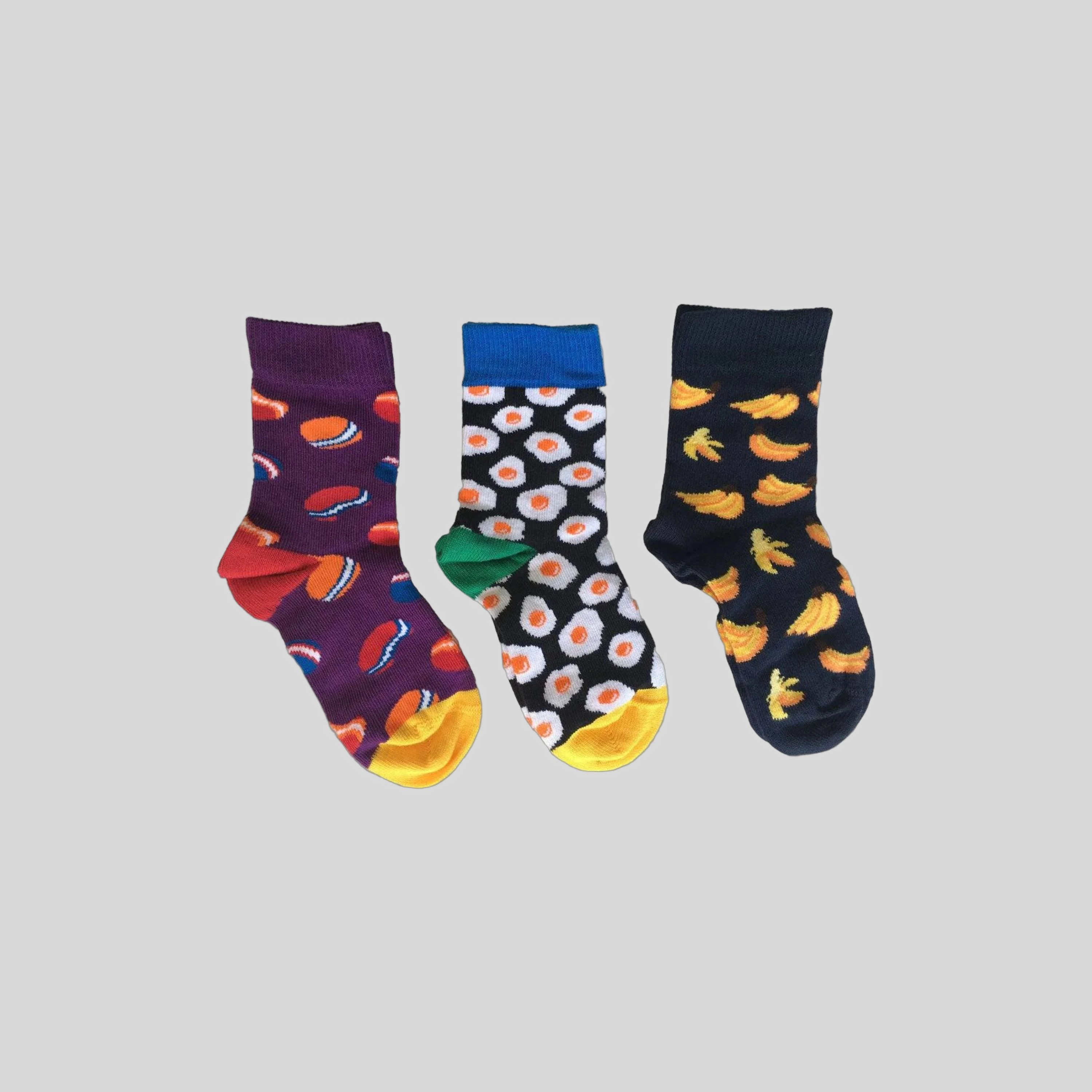 Wear Sierra Toddler Boys and Girls 3 Pair Cotton Crew Socks