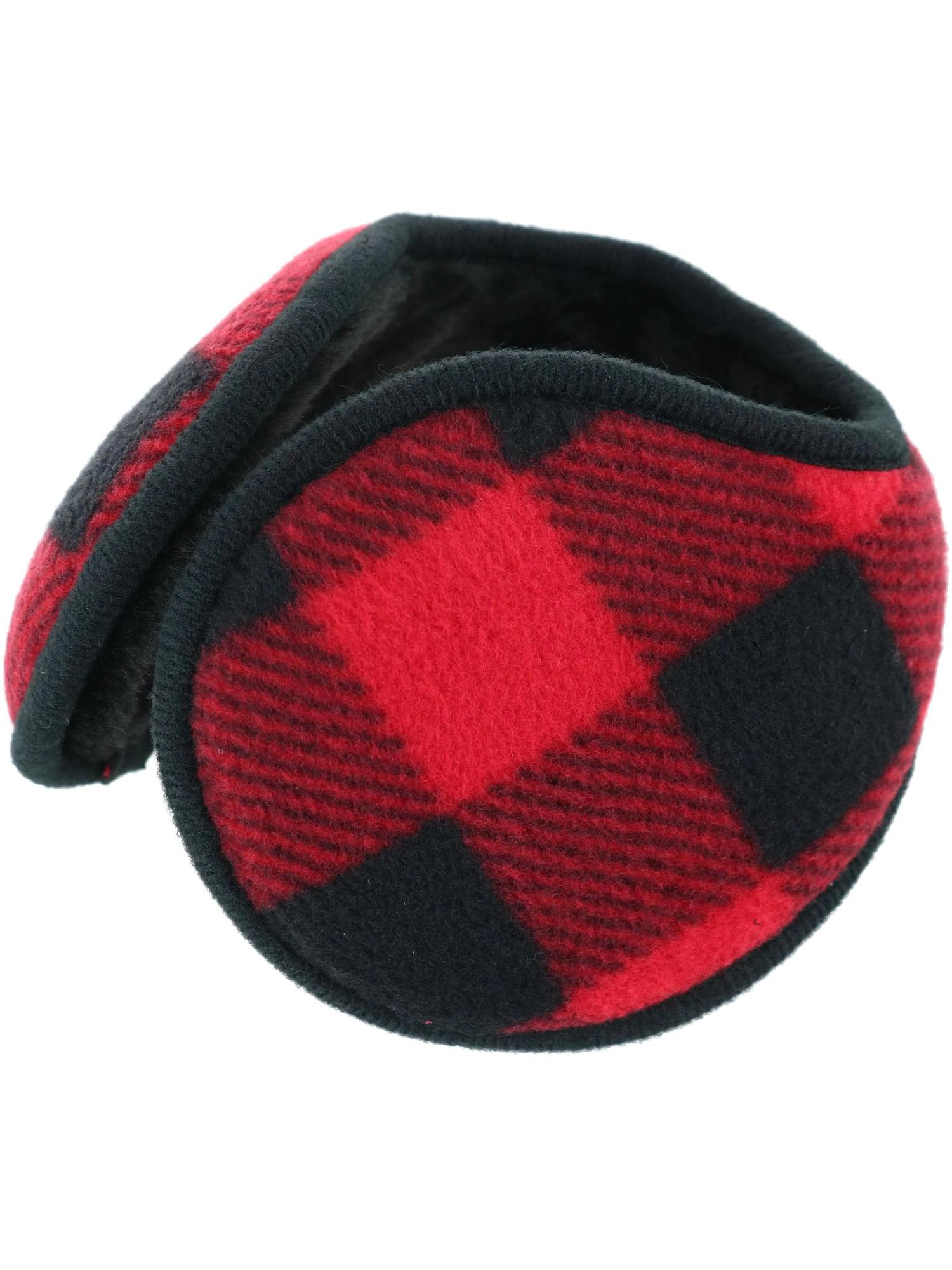 Grand Sierra Buffalo Plaid Fleece Lined Ear Wrap