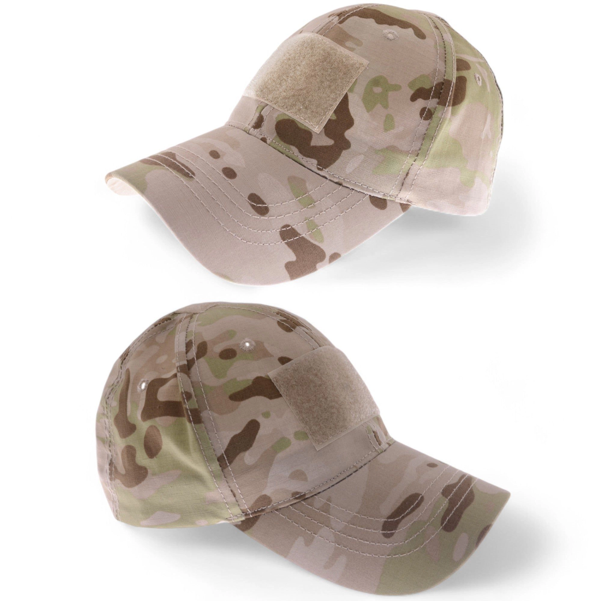 Anna-Kaci Women's Camo Tactical Fashion Cap with Velcro Patch for Customization and Adjustable Fit- One Size Fits Most