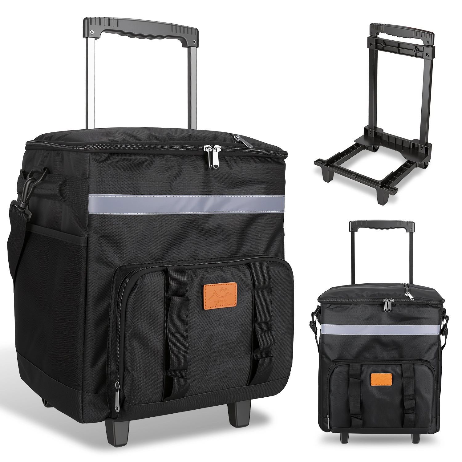 GBruno Insulated Rolling Cooler Bag