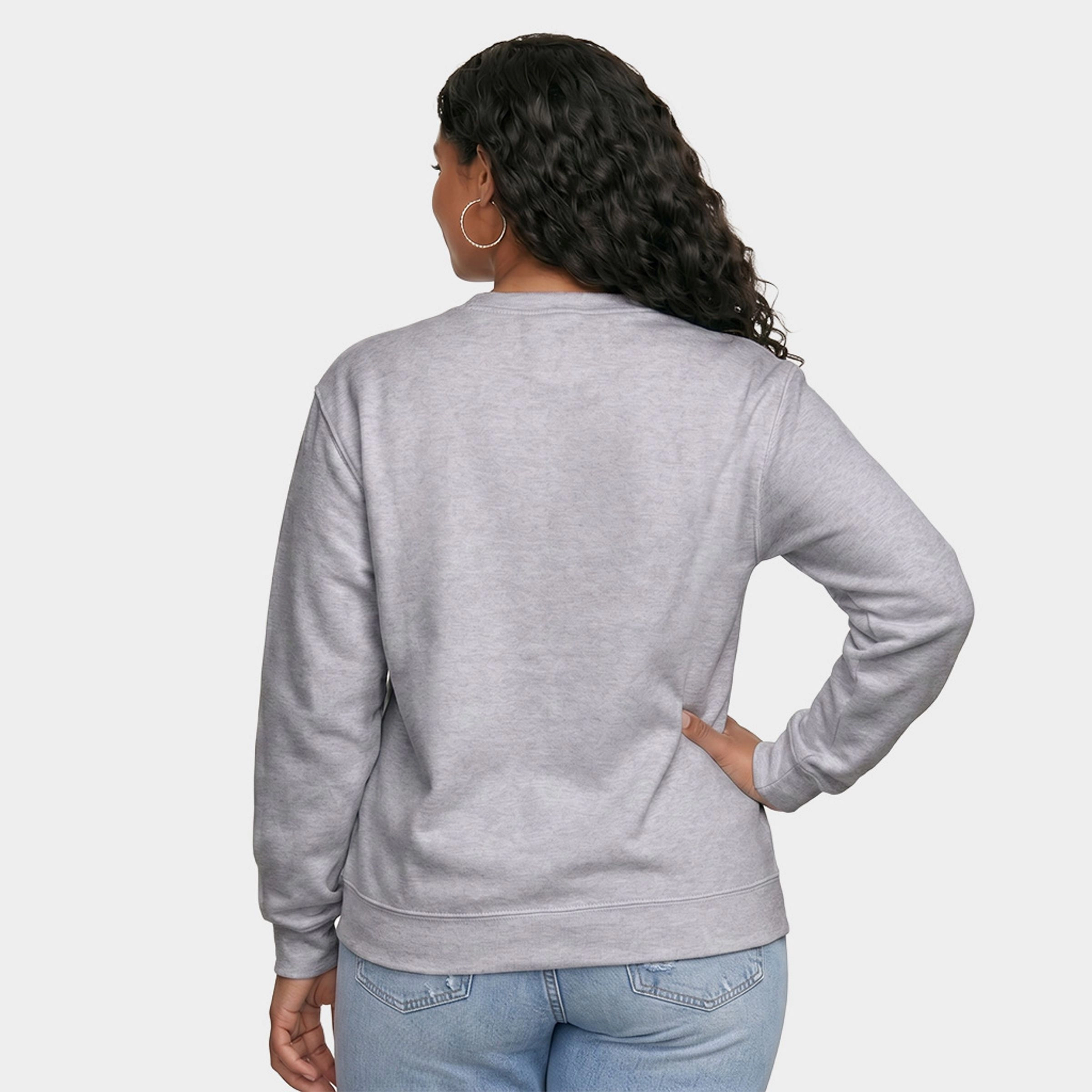 Simply Sage Market -  Women's Graphic Sweatshirt Embroidered Boo Arched