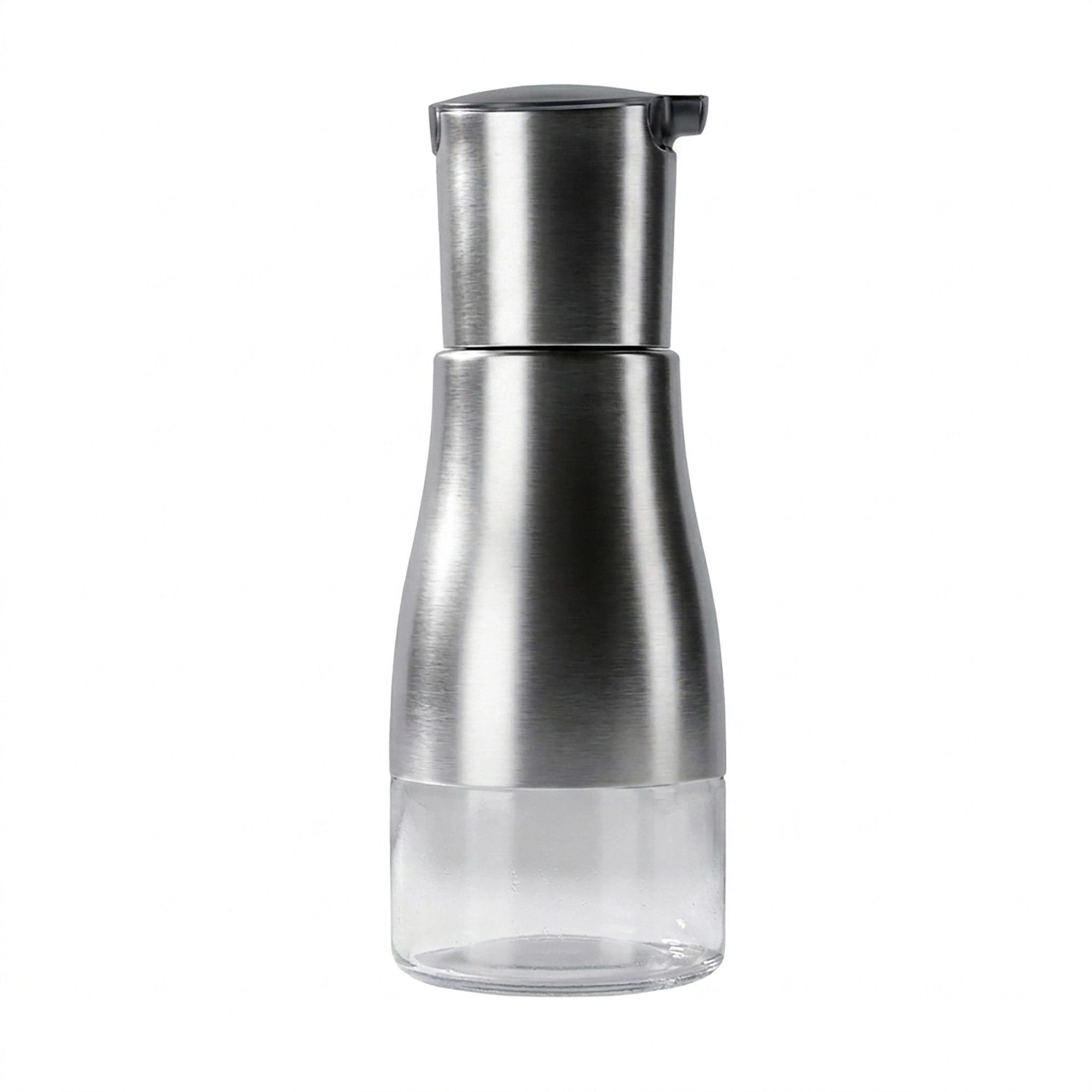 Alilang Women Glass Oil Dispenser Bottle with Stainless Steel Pour Spout