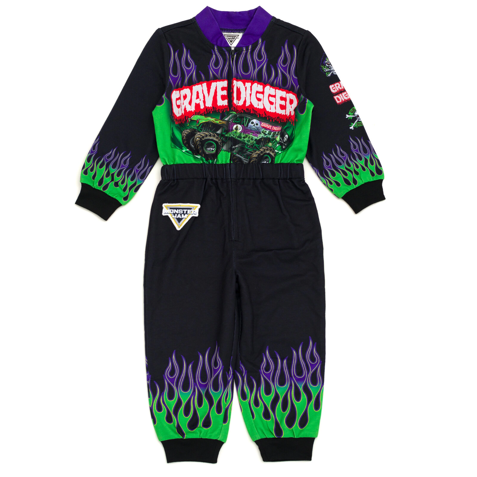 Monster Jam Zip-Up Coverall