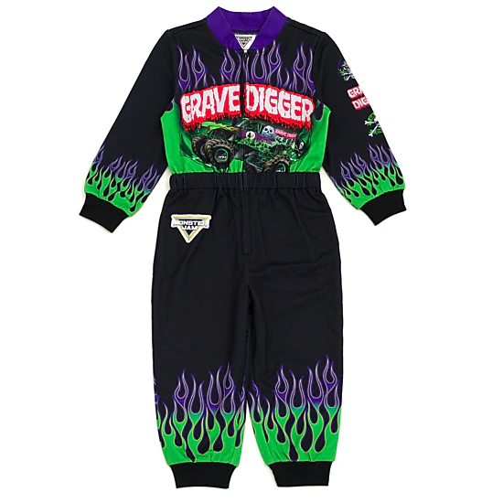 Monster Jam Zip-Up Coverall