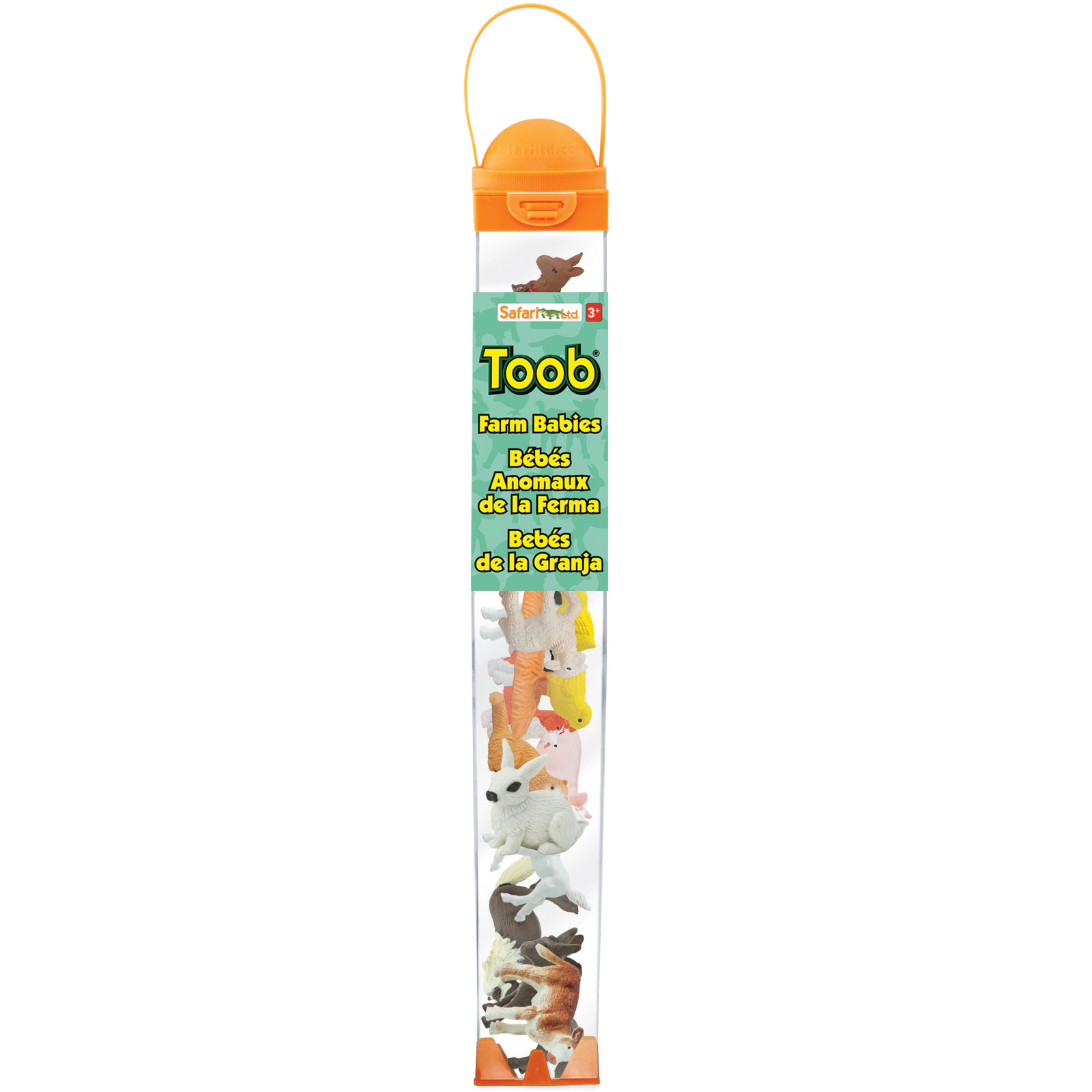 Safari Ltd. - Baby Farm Animals TOOB - contains 12 Mini Figurines