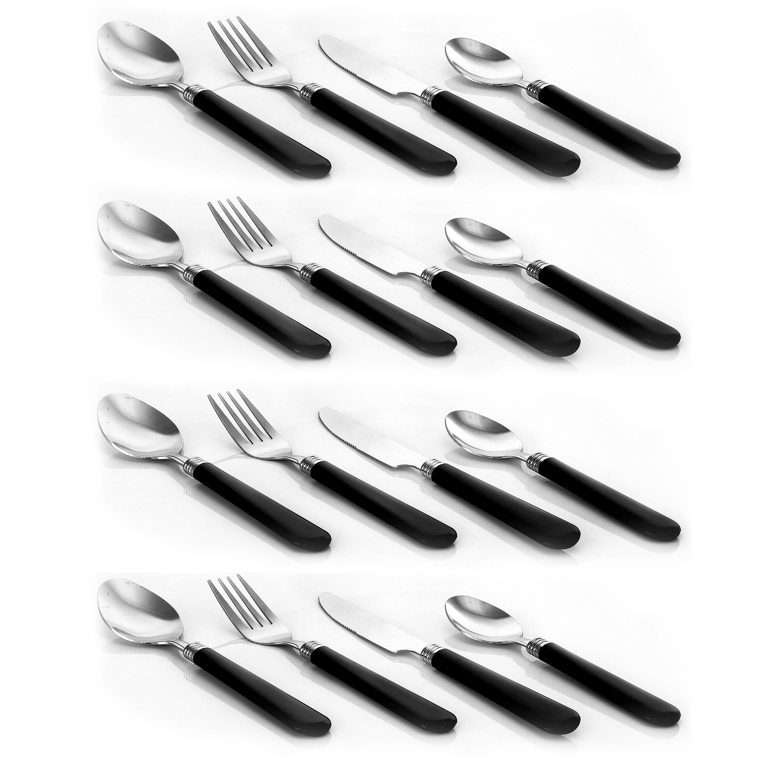 Gibson Sensations II 16 Piece Stainless Steel Flatware Set