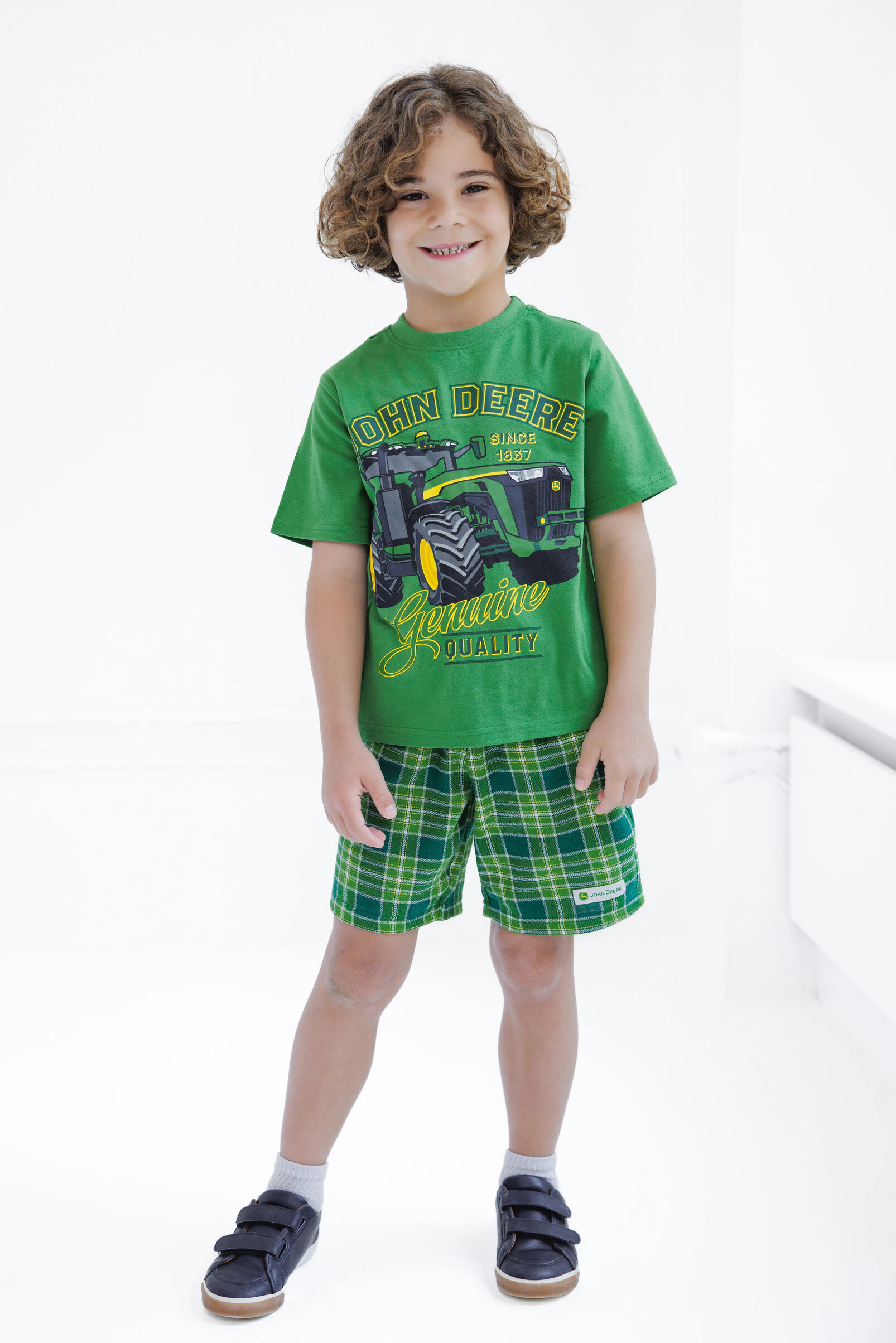 John Deere Boys' 2-Piece T-Shirt and Shorts Set