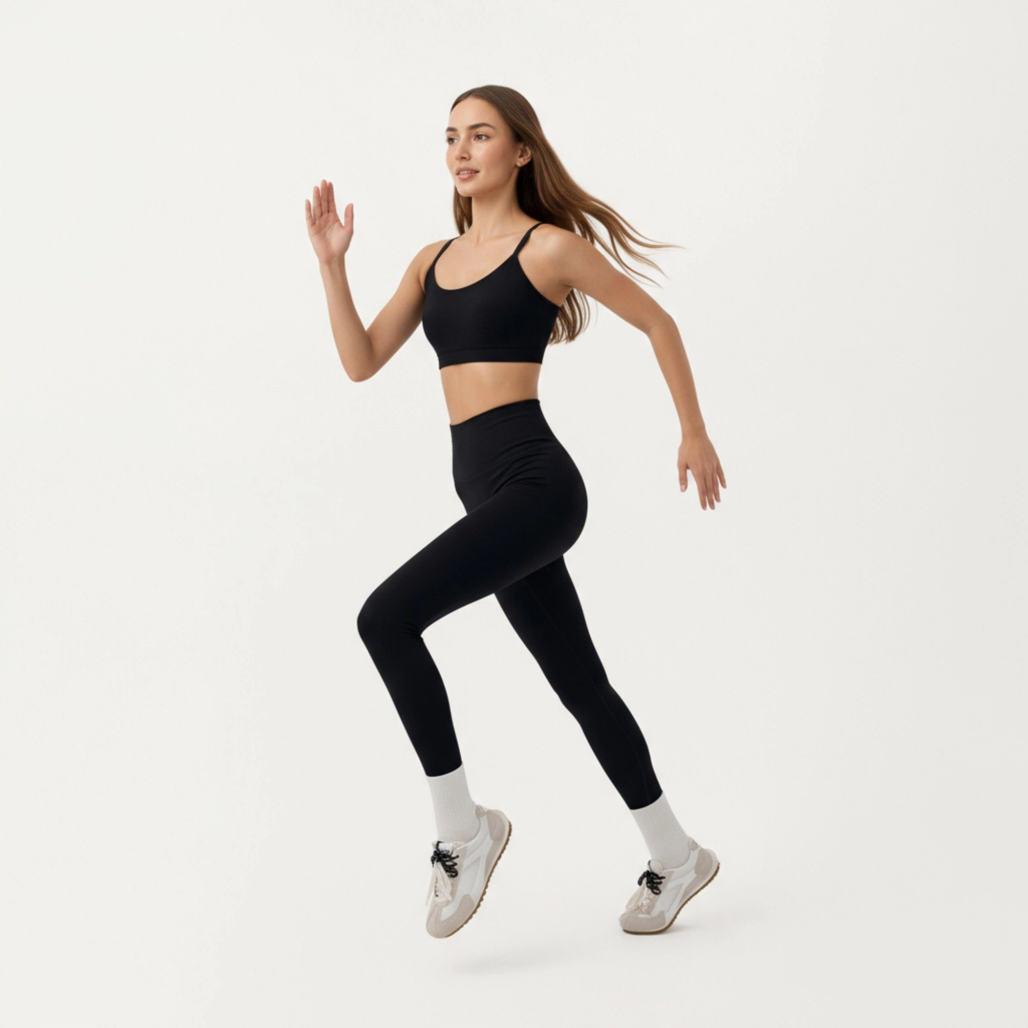 Anna-Kaci Active Women's High Waist Leggings with Smooth Stretch Fabric Supportive Contoured Fit
