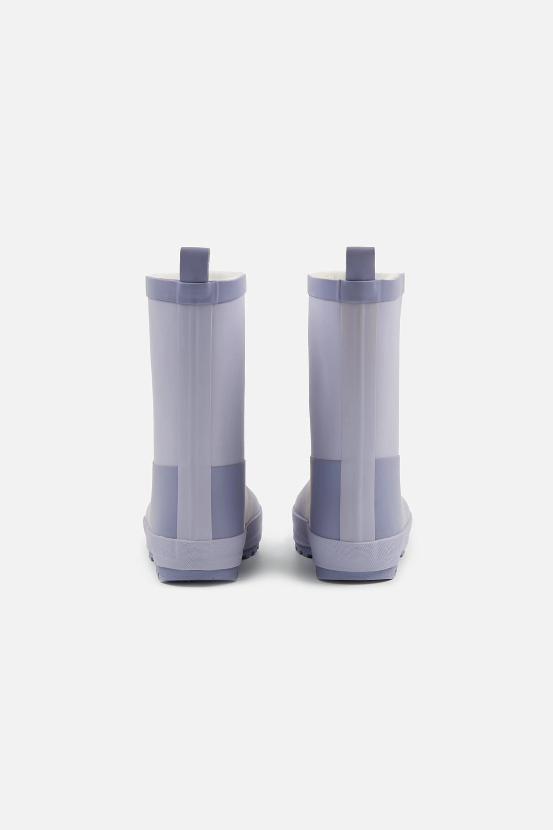 Deux par Girls Two-Tone Treaded Pull-On Rain Boots