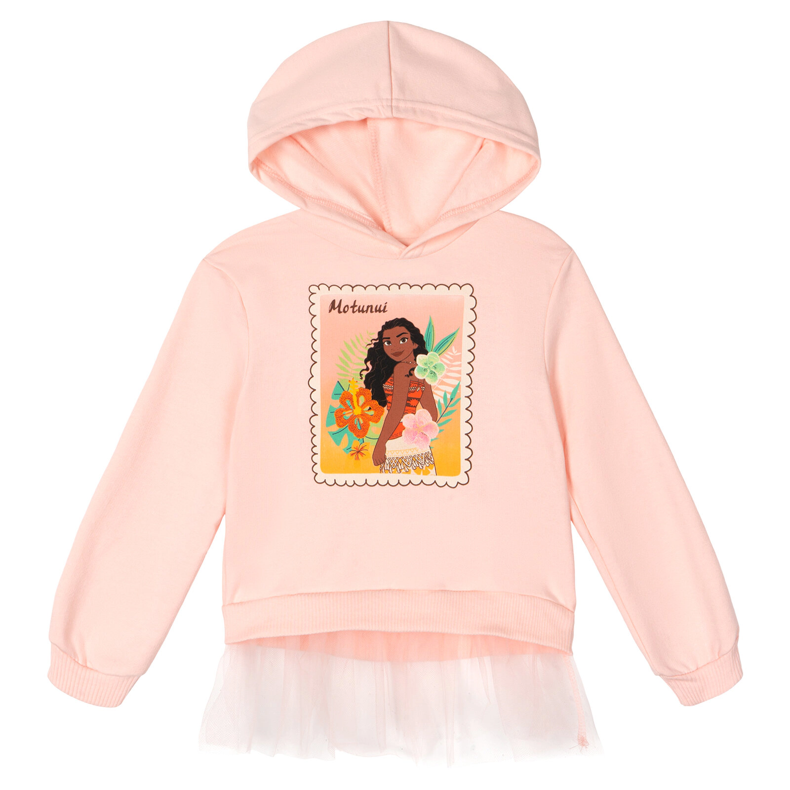 Disney Moana Girls' 2-Piece Hoodie and Leggings Set