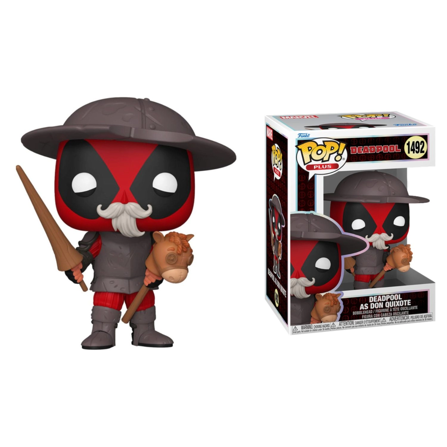 Funko Pop Plus! Deadpool: as Don Quixote #1492
