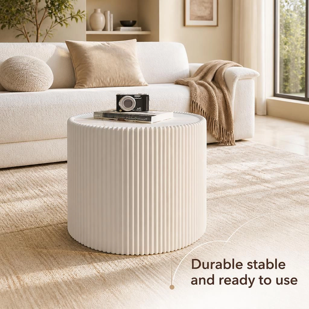 GOODSILO Compact Square Accent Side Table/End Table