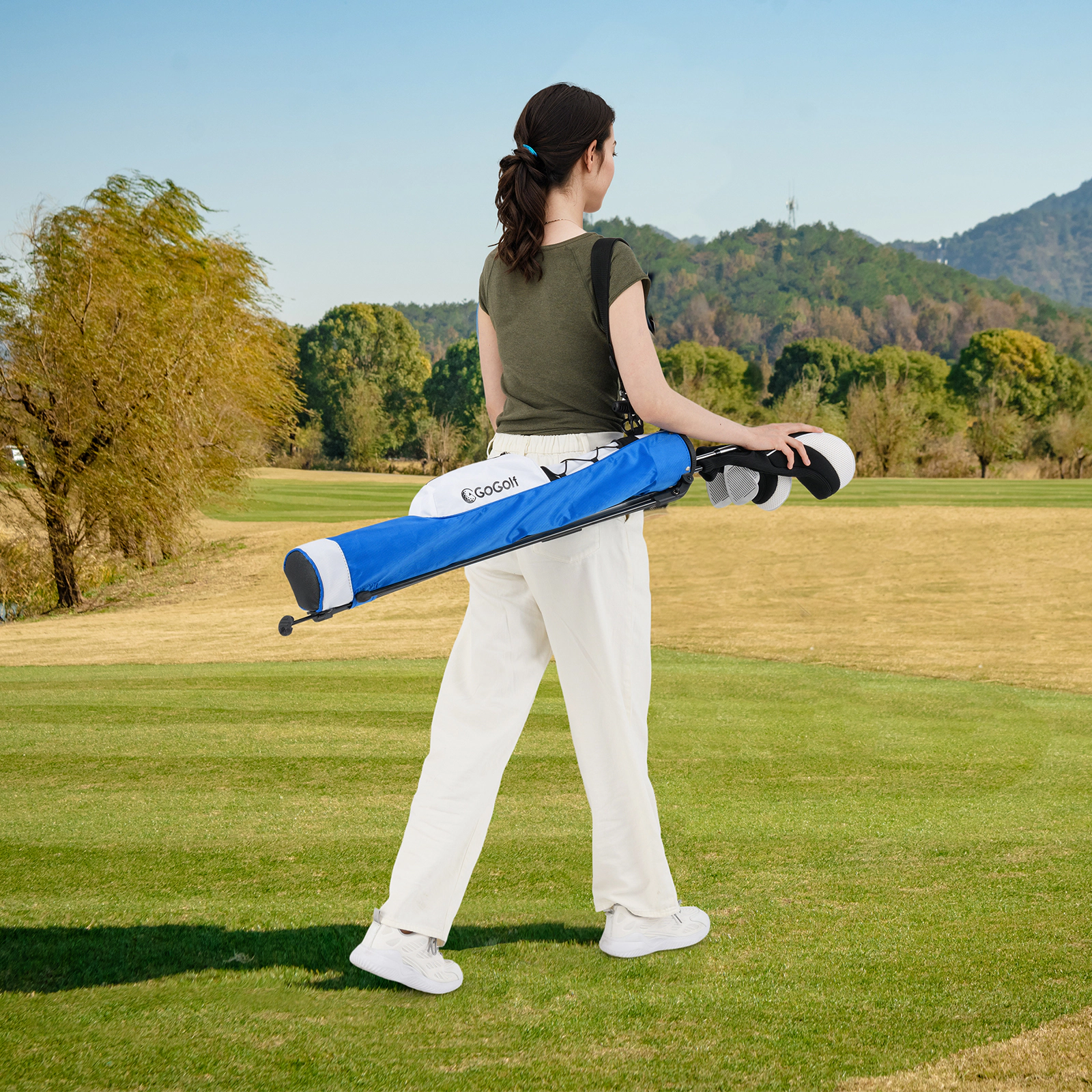 LJG Golf Stand Bag Lightweight Golf Bag for the Driving Range