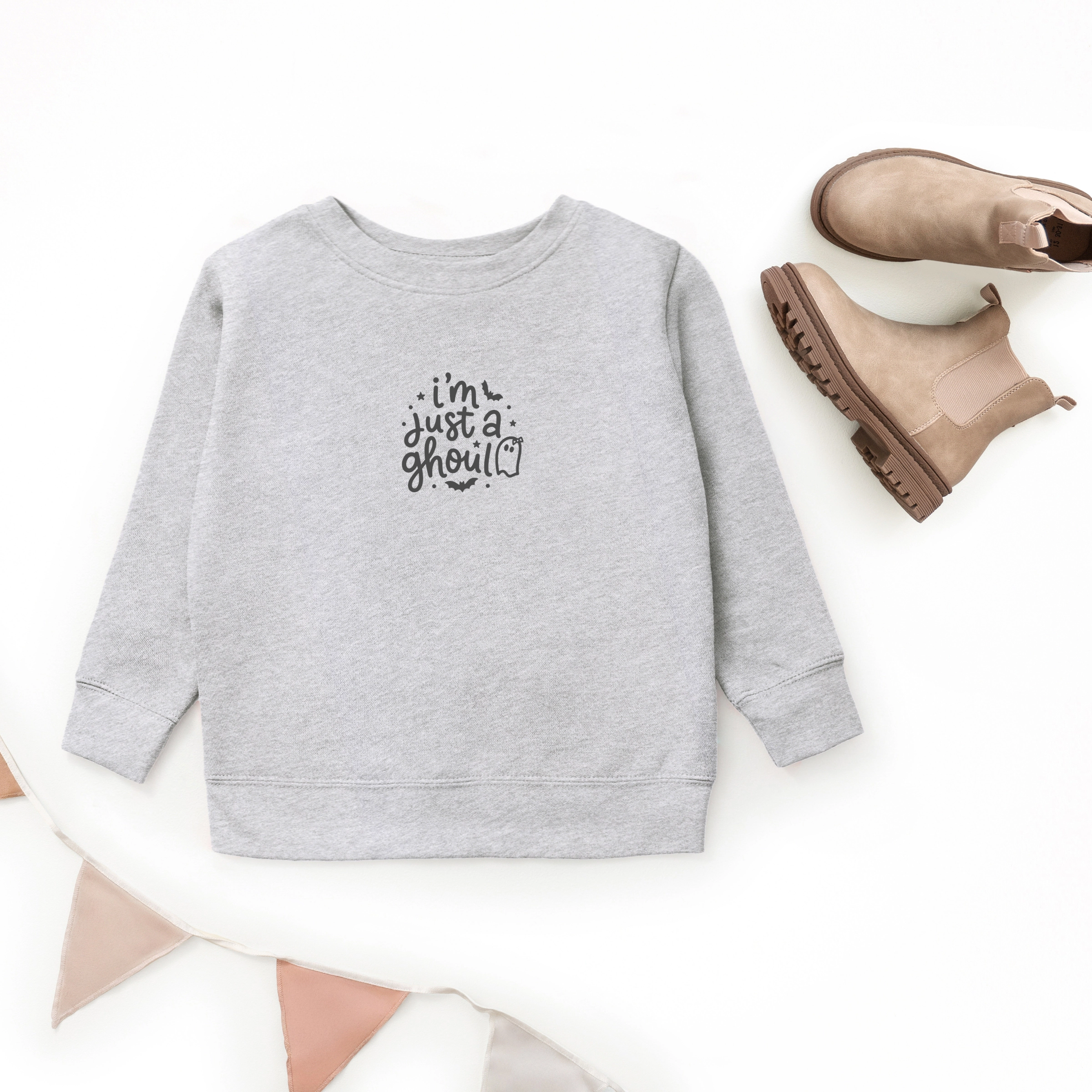 The Juniper Shop - Youth Graphic Sweatshirt I'm Just A Ghoul