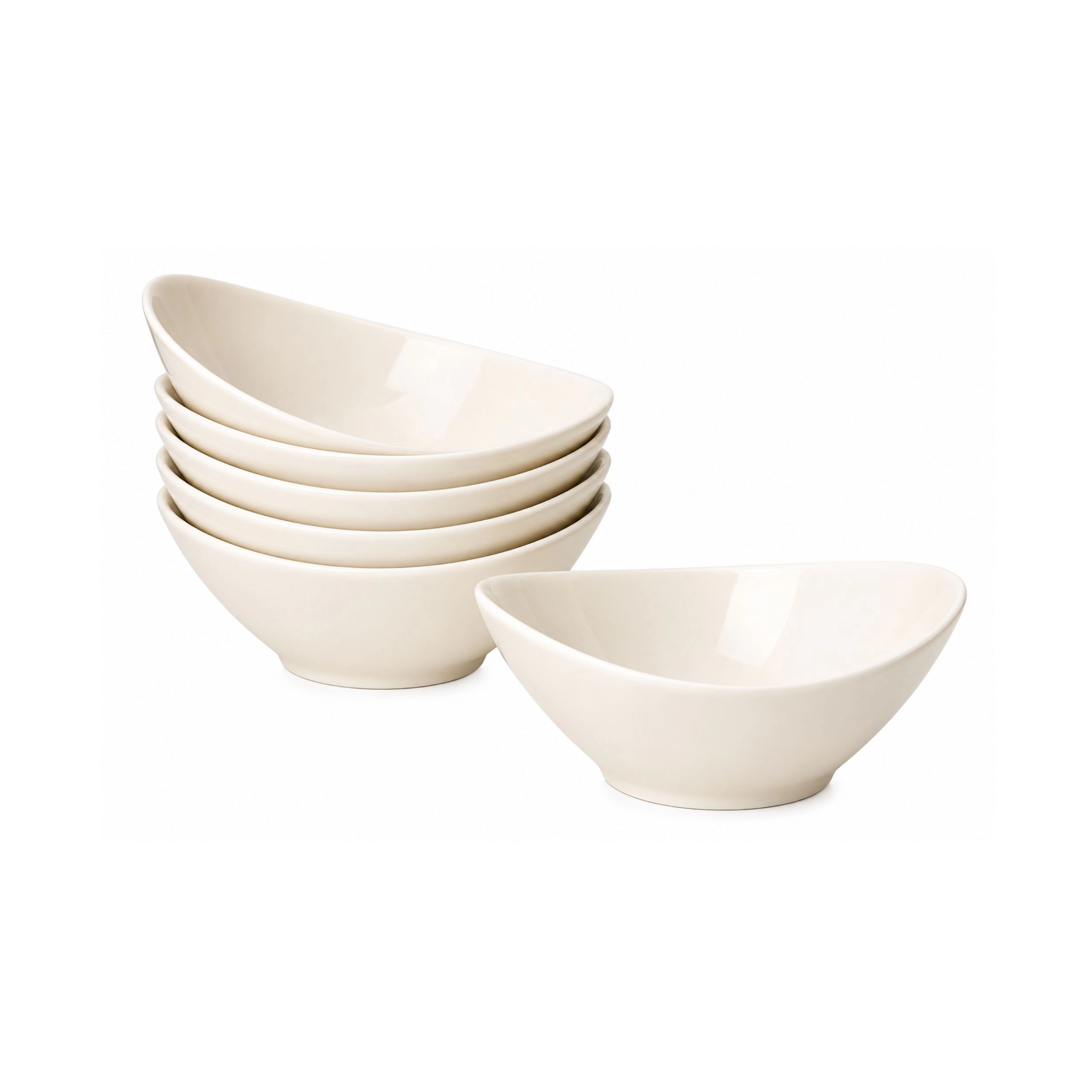 Stock Preferred Porcelain Serving Bowls for Dessert and Dipping